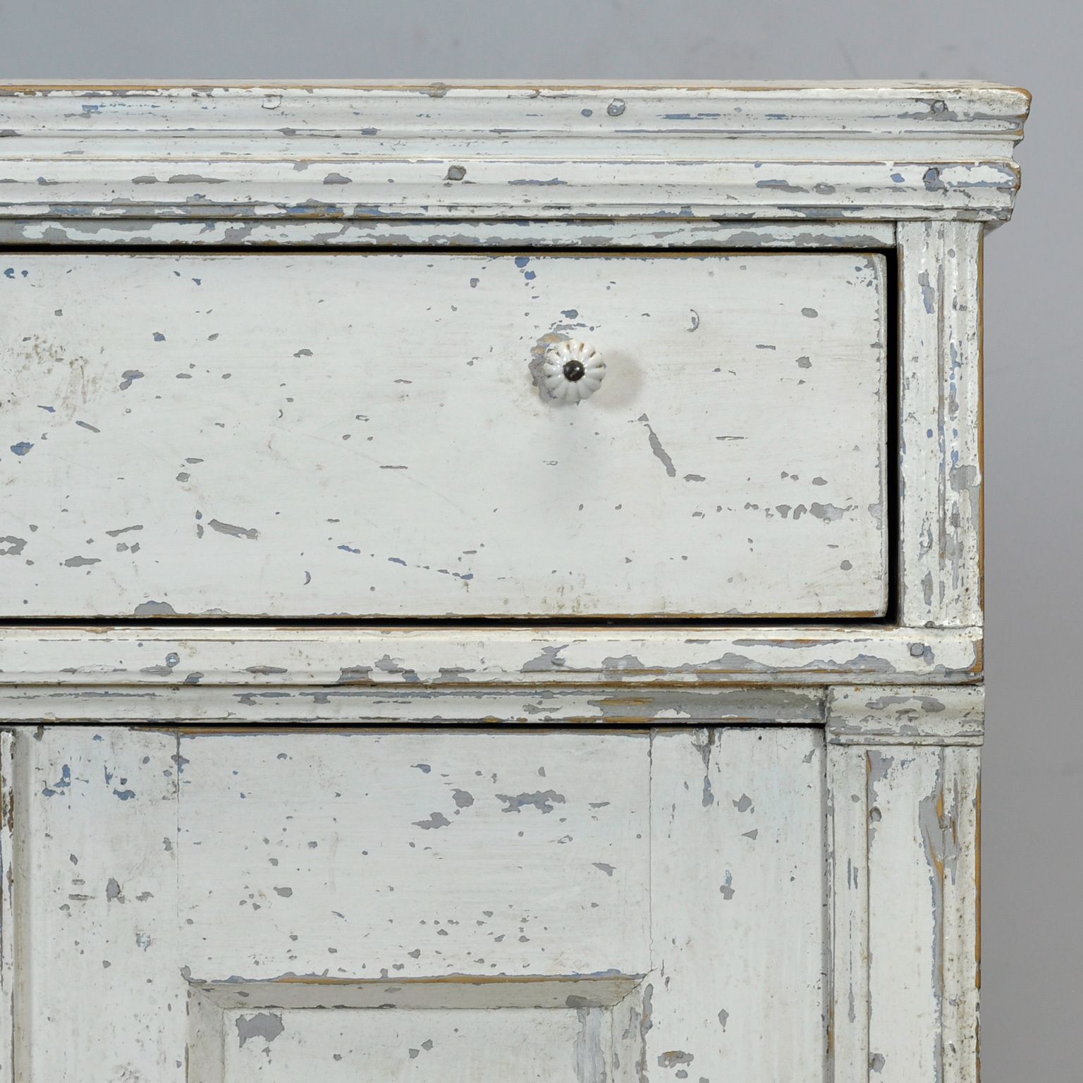 photo vintage Pine Sideboard, 1910s