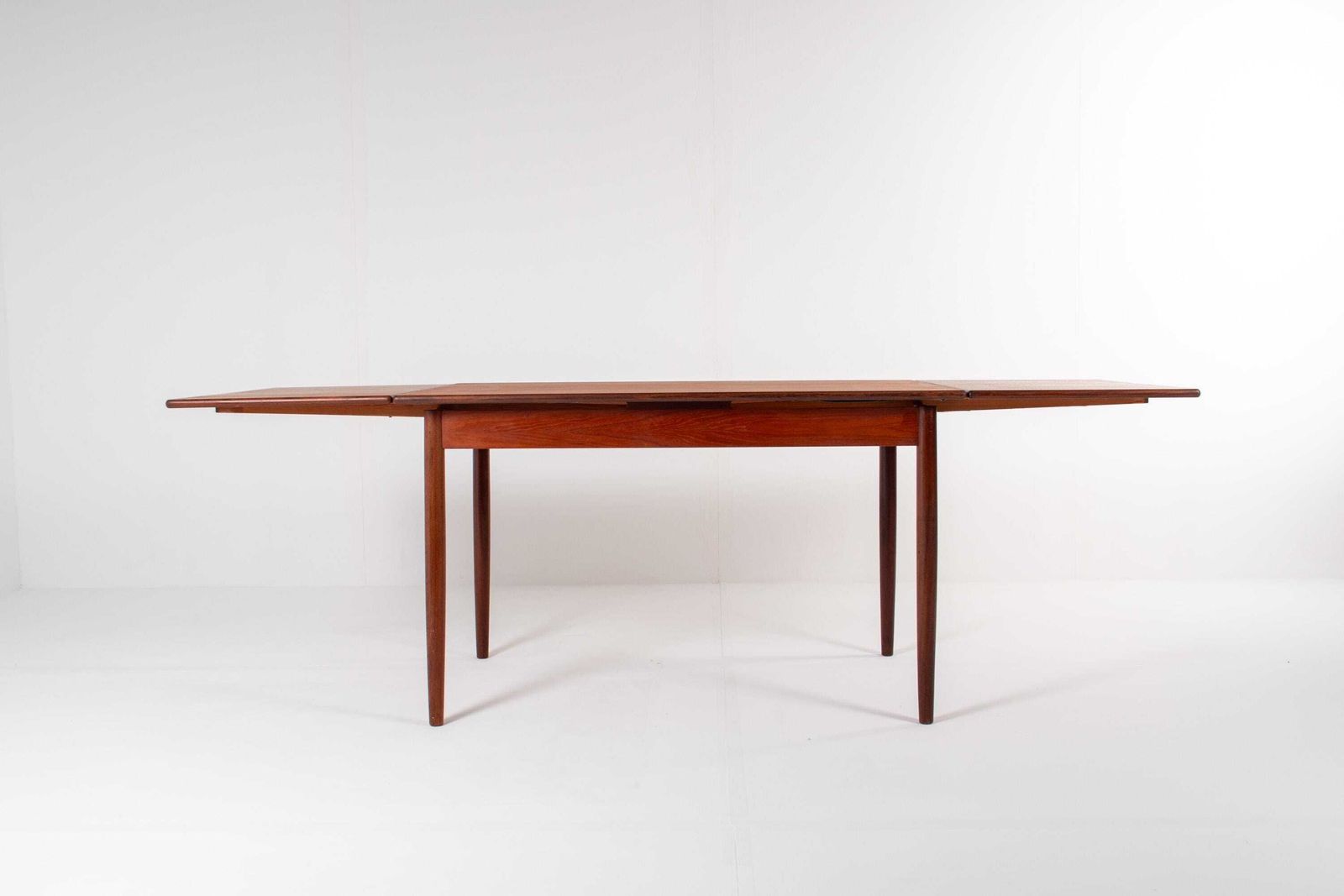 Mid Century Teak Extendable Dining Table – Scandinavian Design, 1960s photo vintage