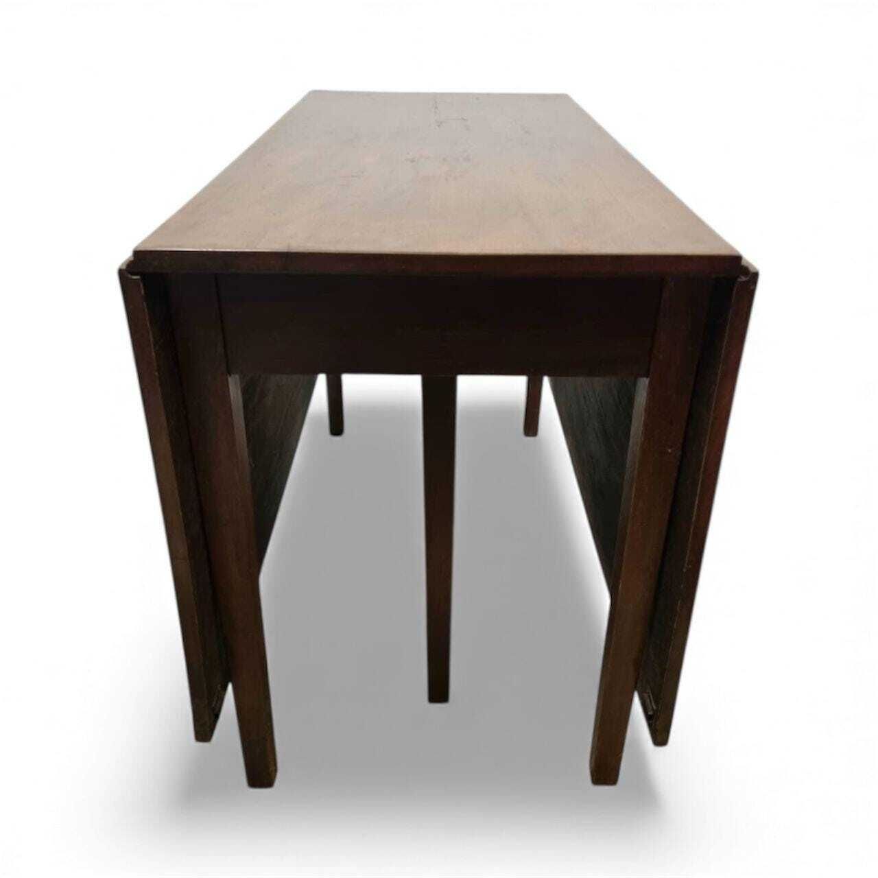 photo furniture Antique Edwardian Drop Leaves Dining Table / C1910 / 4   8 People