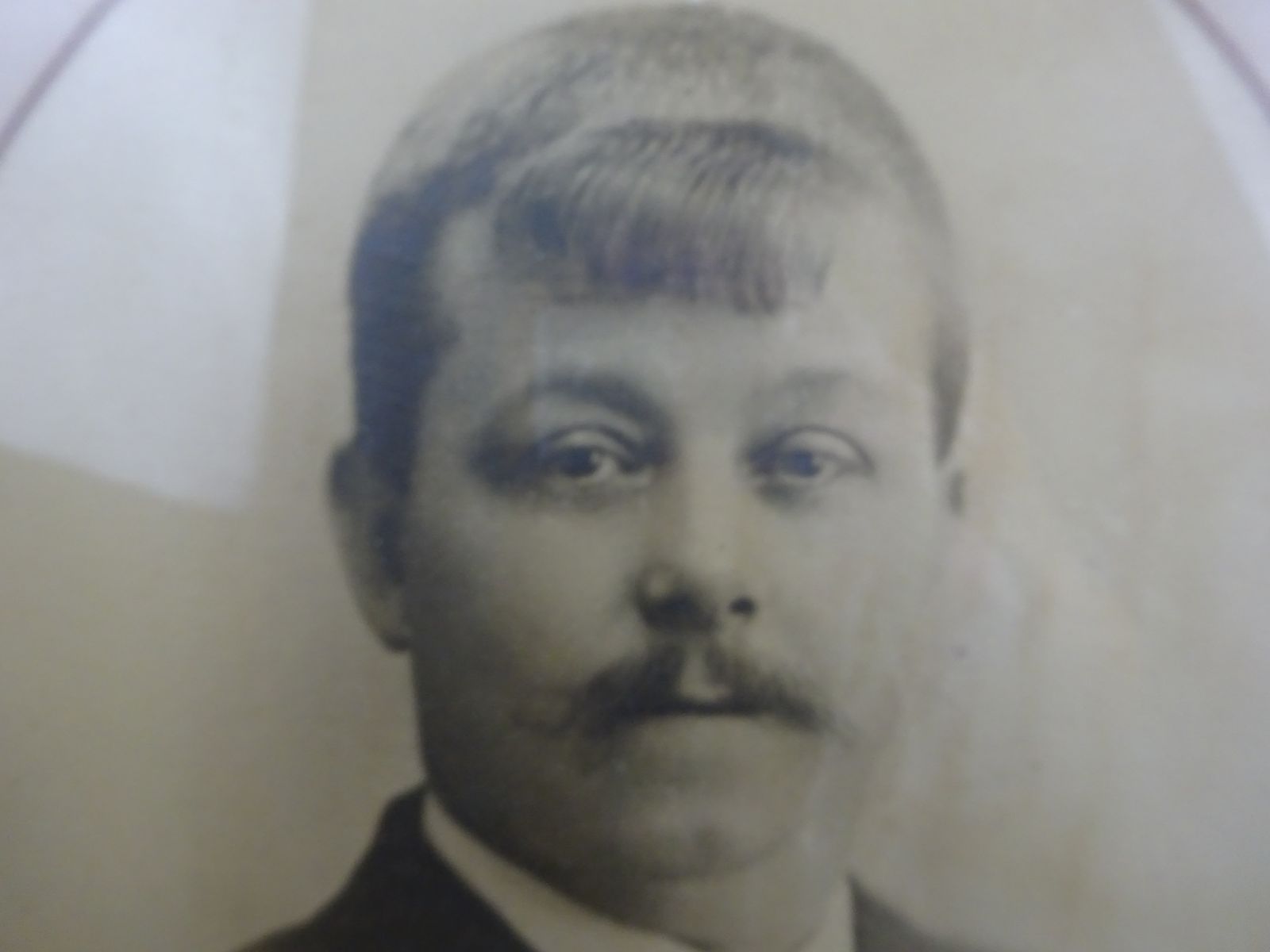 Framed Late Victorian Photo Portrait Of A Gentleman photo for sale