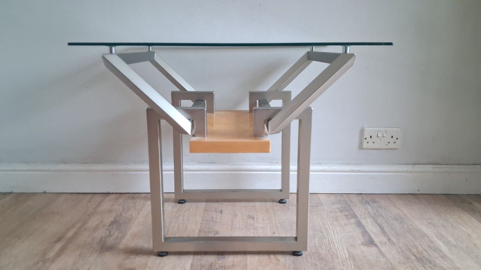 1980's Contemporary Industrial  Mid Century Designer Drinks /Coffee Table photo for sale