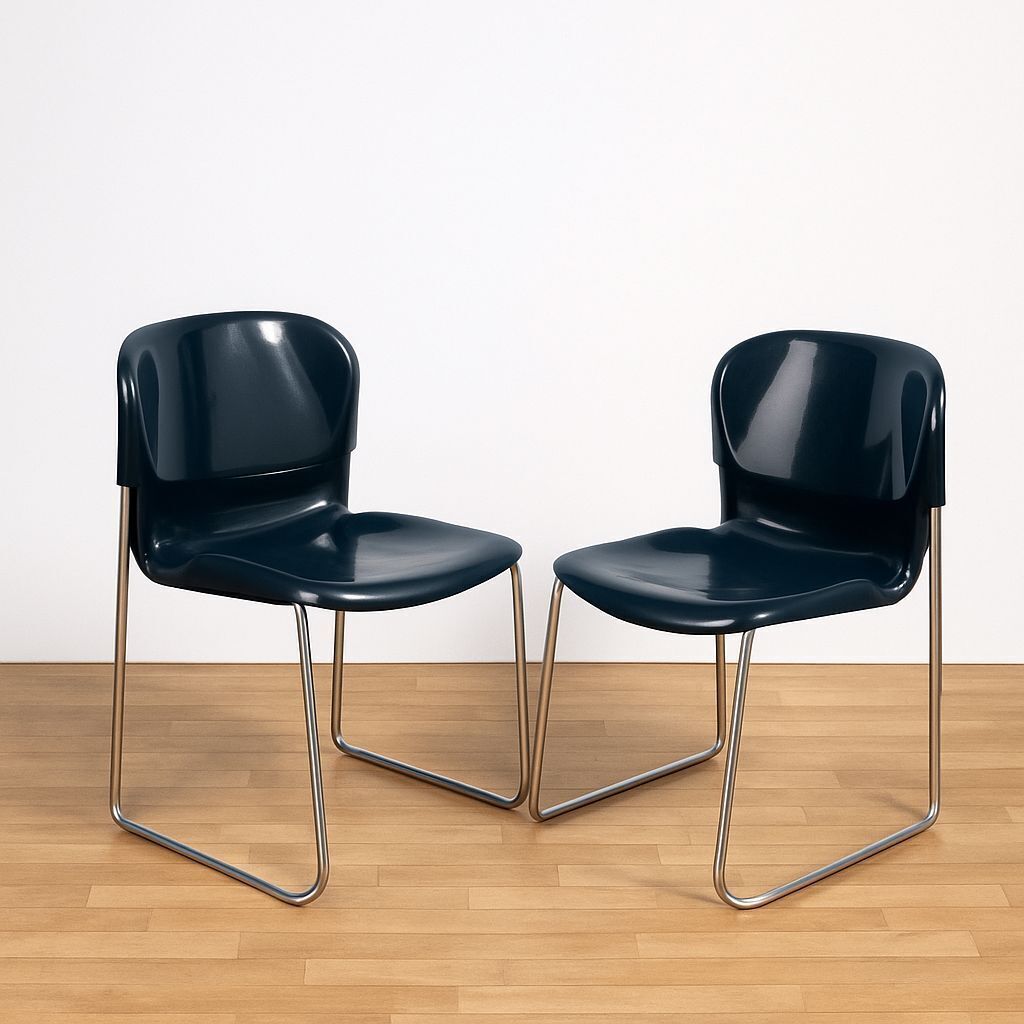 Retro Chair Drabert Sm400k, West Germany, 1980s, Set Of 2 photo 696.0