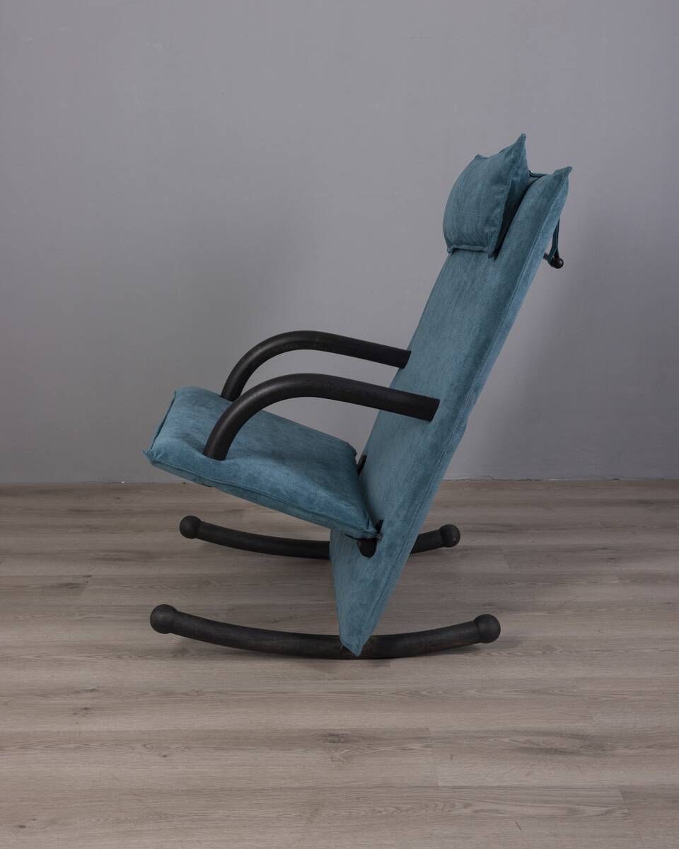 Furniture 1980s Rocking Chair, "T Line" Model By Burkhard Vogtherr For Arflex photo