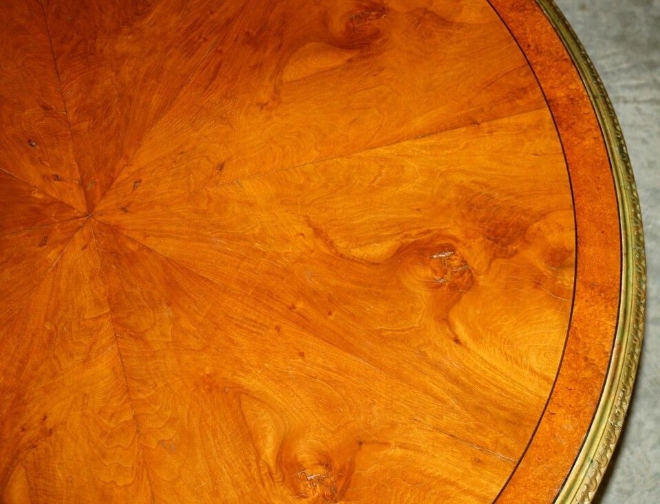 Important Continental Walnut Amboyna Giltwood Dining Or Extra Large Centre Table photo 25000.0