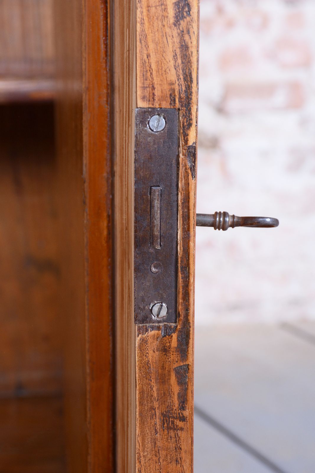 photo vinterior Restored Biedermeier Small Cabinet, Ash, Spruce, Polish, Czech, 1830s