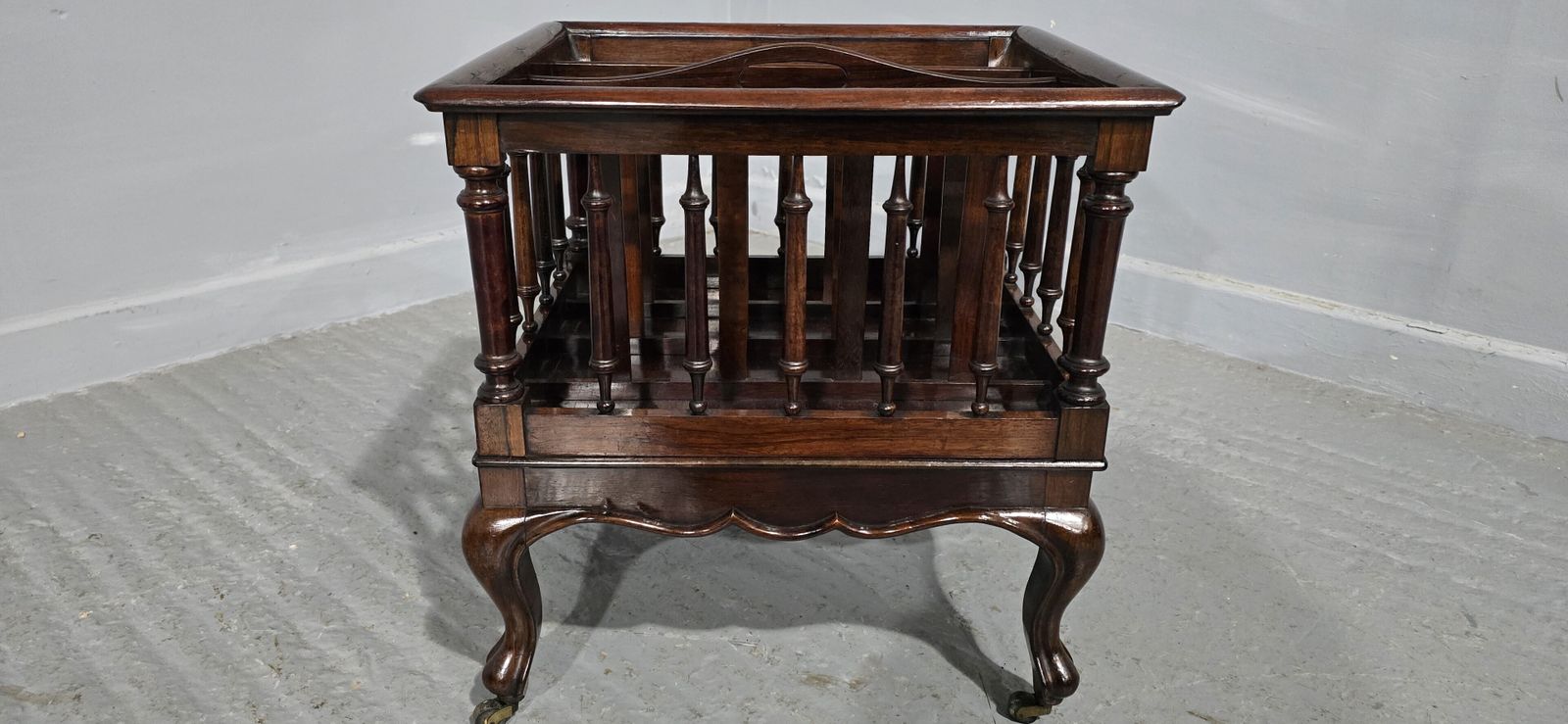 Victorian Rosewood Canterbury, 1800s photo buy