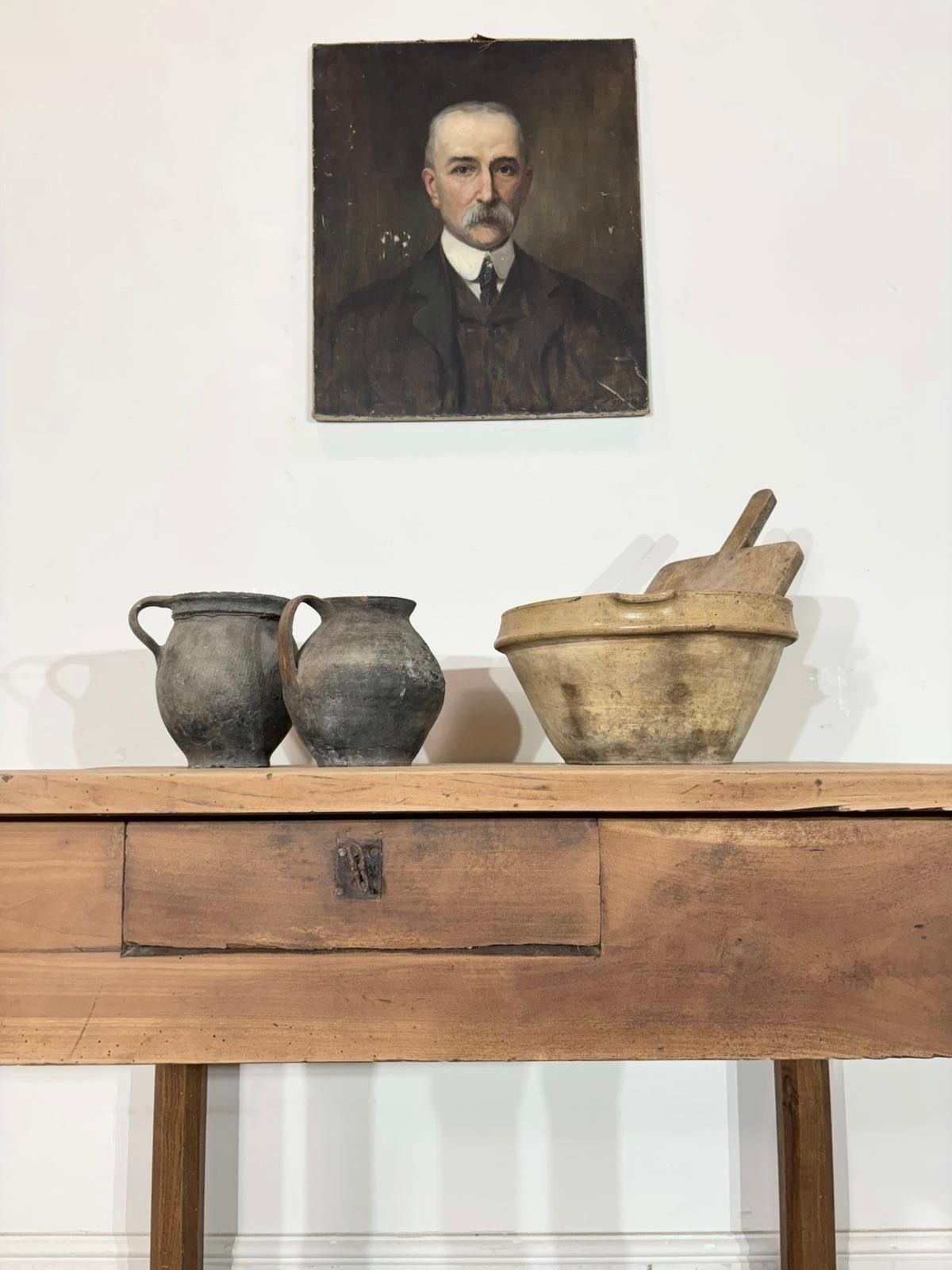 Antique French Rustic Kitchen Table / Desk photo buy