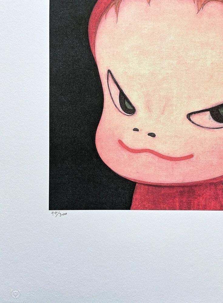 After Nara Yoshitomo, Nobody's Fool II, 1990s, Limited Edition Lithograph photo furniture