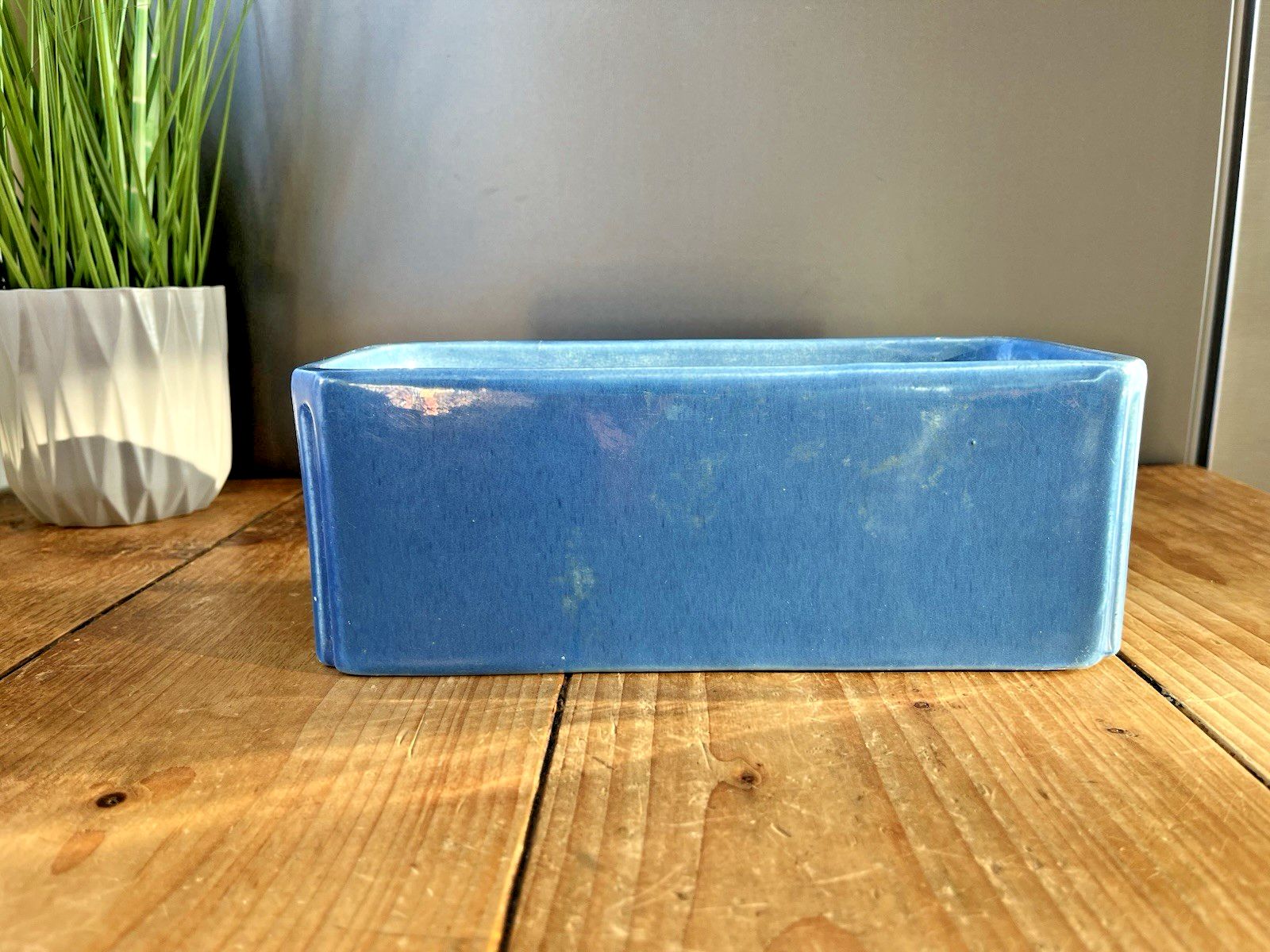 Antique Art Deco Bretby Pottery Planter Flower Trough Plant Pot Arts & Crafts photo furniture