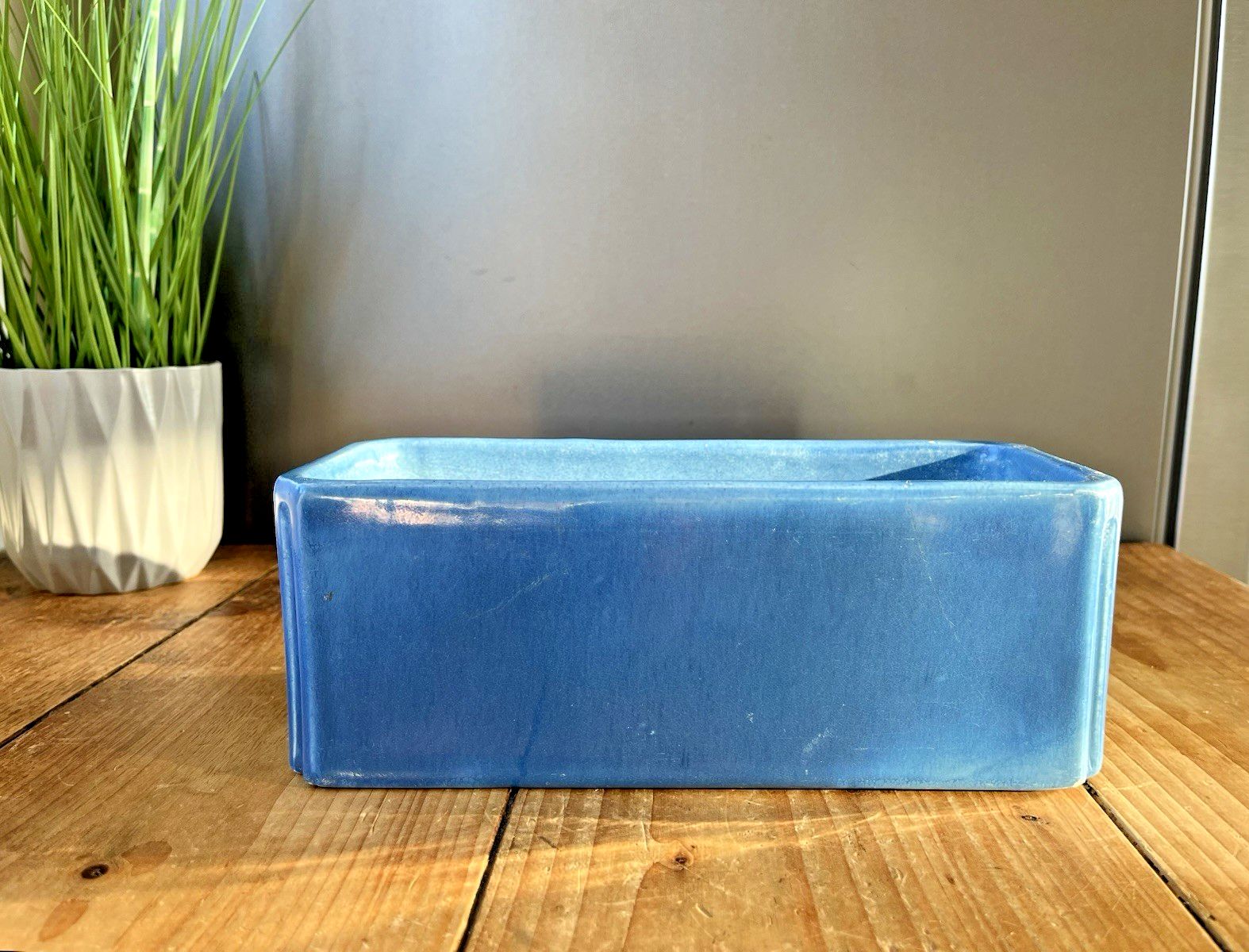 Antique Art Deco Bretby Pottery Planter Flower Trough Plant Pot Arts & Crafts photo 80.0