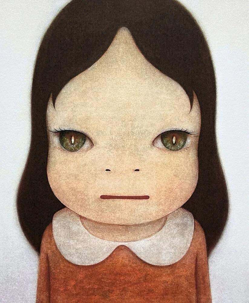 After Nara Yoshitomo, Twins I, 1990s, Limited Edition Lithograph photo Art