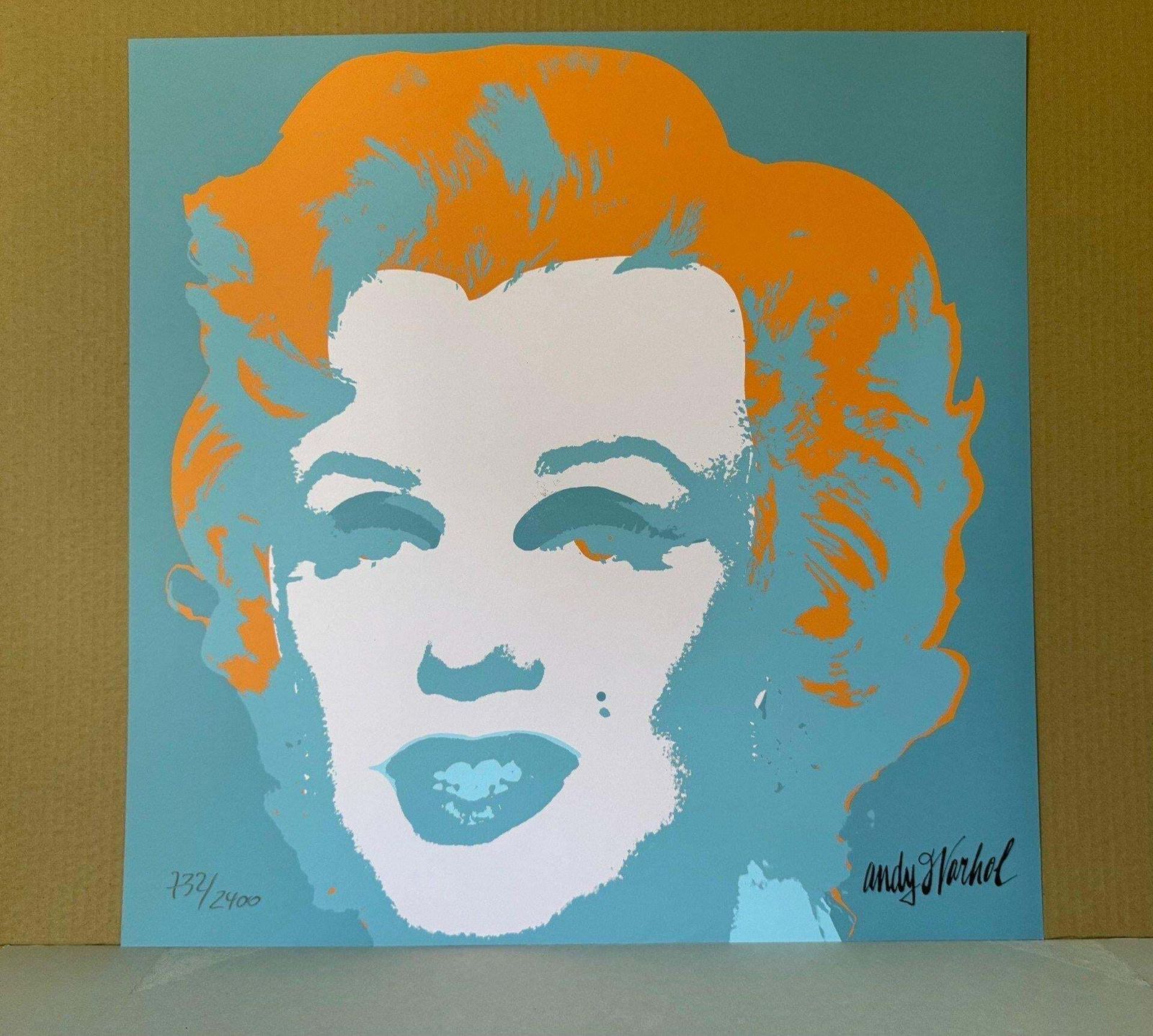 1986 Carnegie Museum Of Art After Andy Warhol "Rose   Hand Numbered" Lithograph photo Art