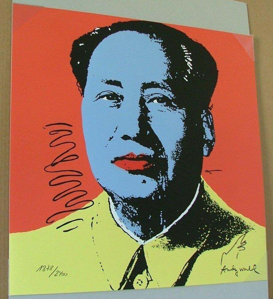 Andy Warhol — Mao Zedong, Executed In 1986. Lithograph, Carnegie Museum Of Art photo Art