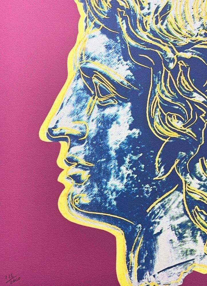 Andy Warhol, Alexander The Great Dark Purple, 1986, Lithograph From The Carnegie Museum Of Art photo furniture