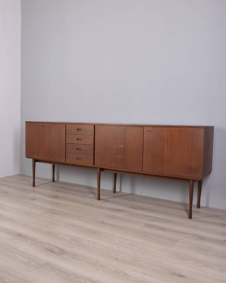 Page 1 Of 16 Vintage 1960s Sideboard In Teak Wood By Italian photo vintage