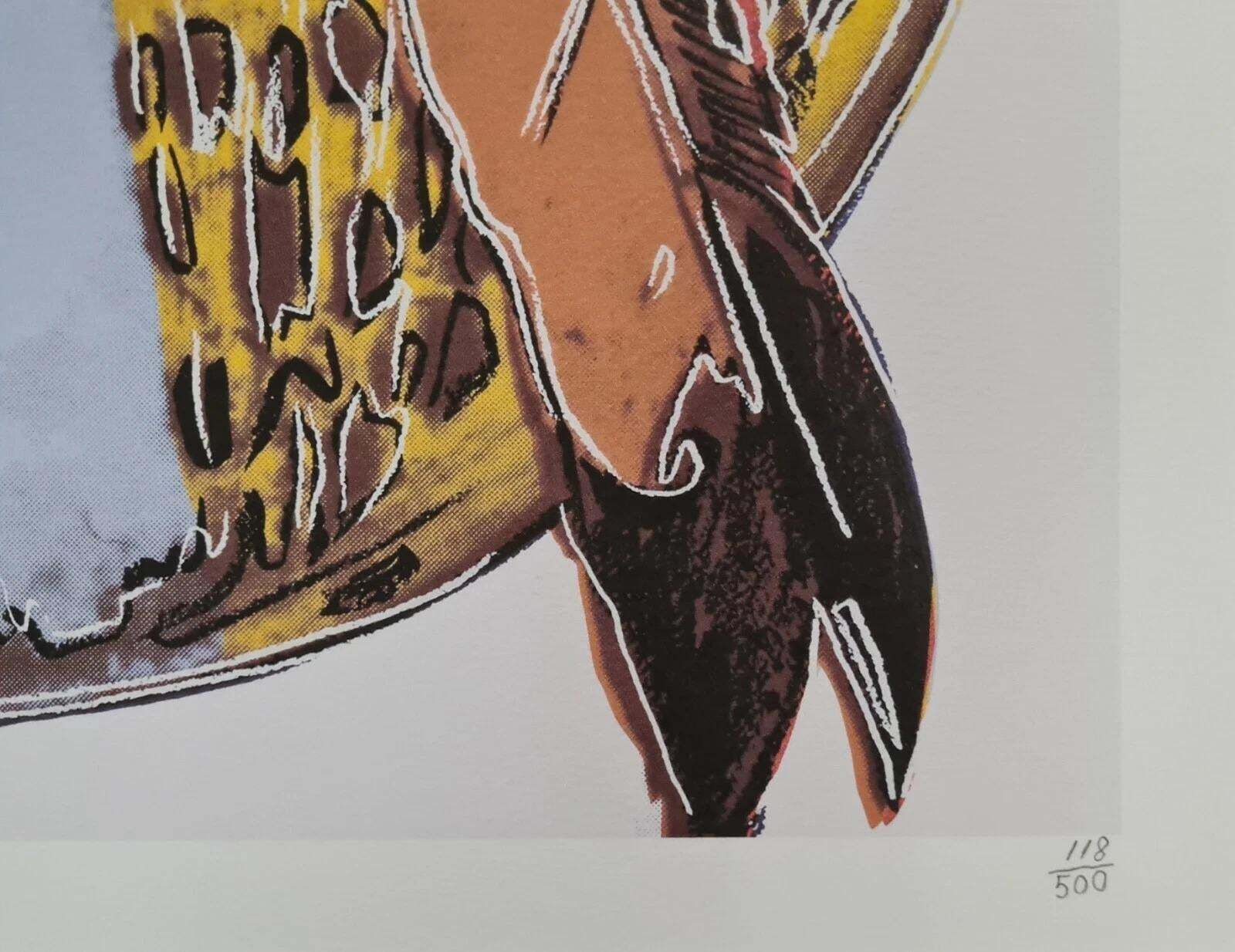 After Andy Warhol, Plains Indian, 1980s, Lithograph photo 750.0