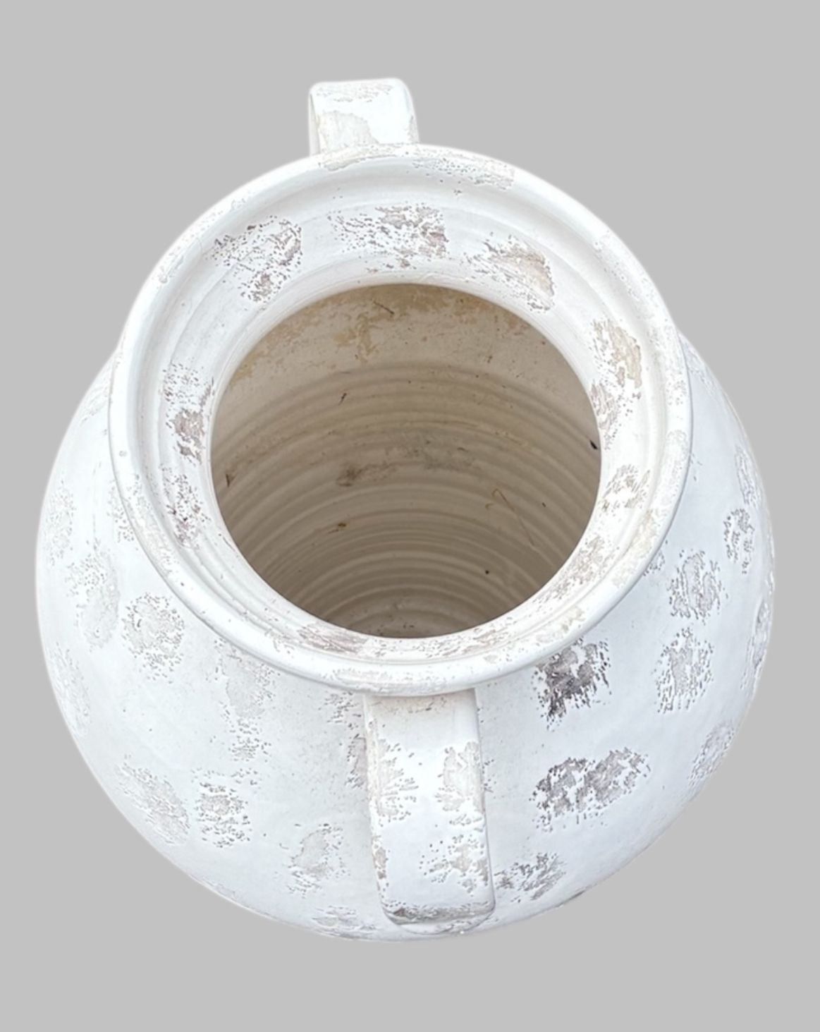 Large Italian Montelupo Vase By Trio (Height 60 Cm) photo Home Decor