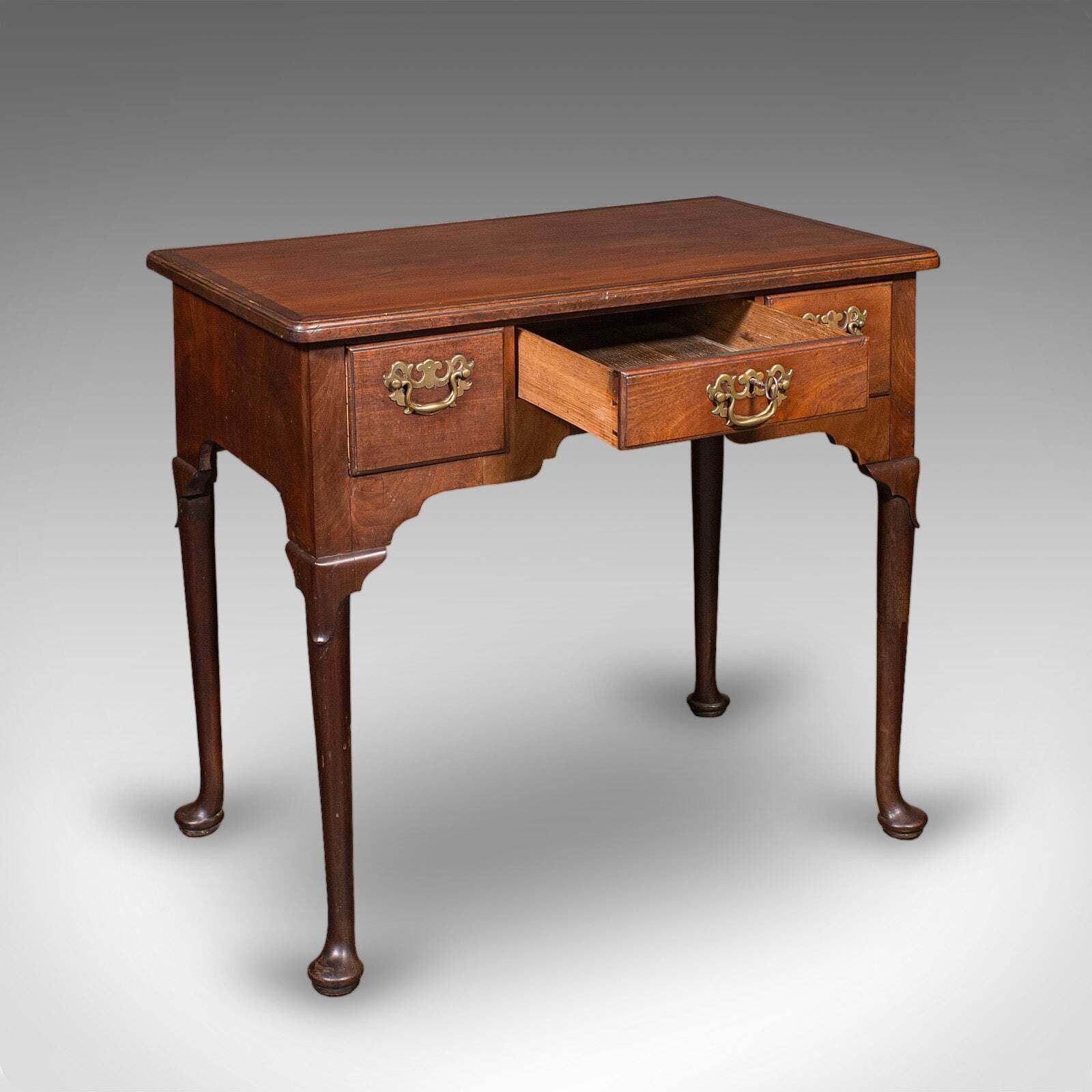 Antique Correspondence Table, English, Lowboy, Writing Desk, Georgian, C.1780 photo furniture