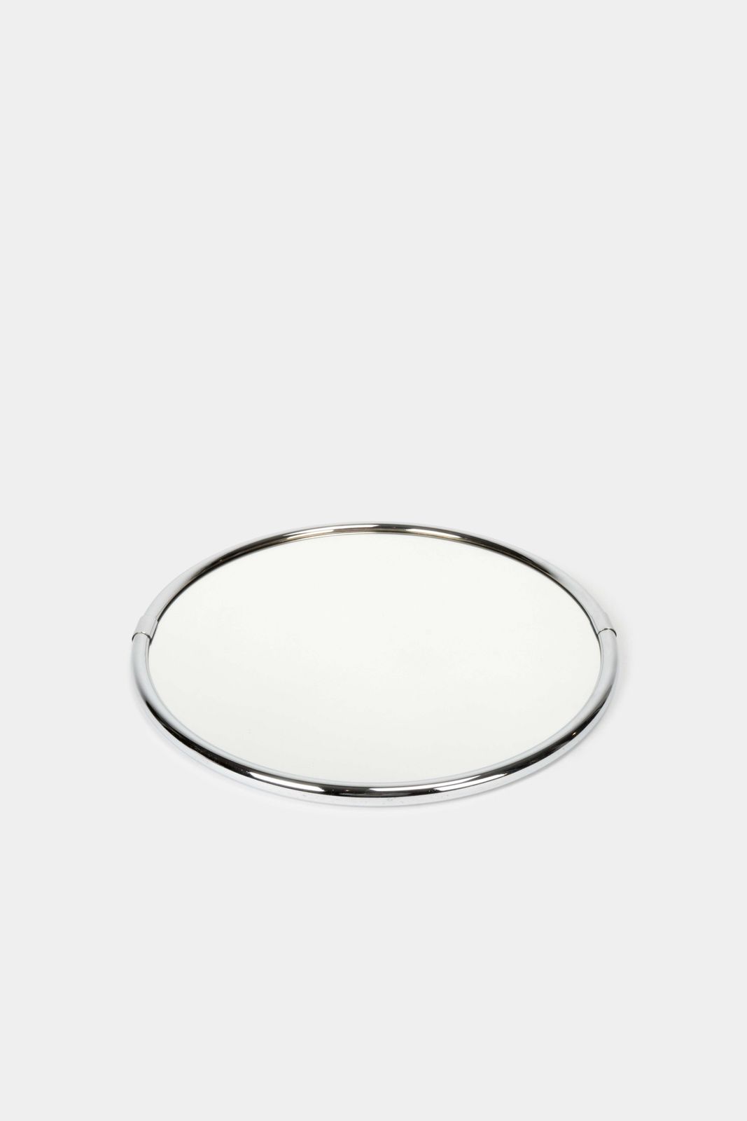 Swiss Tubular Steel Mirror, 70s photo furniture