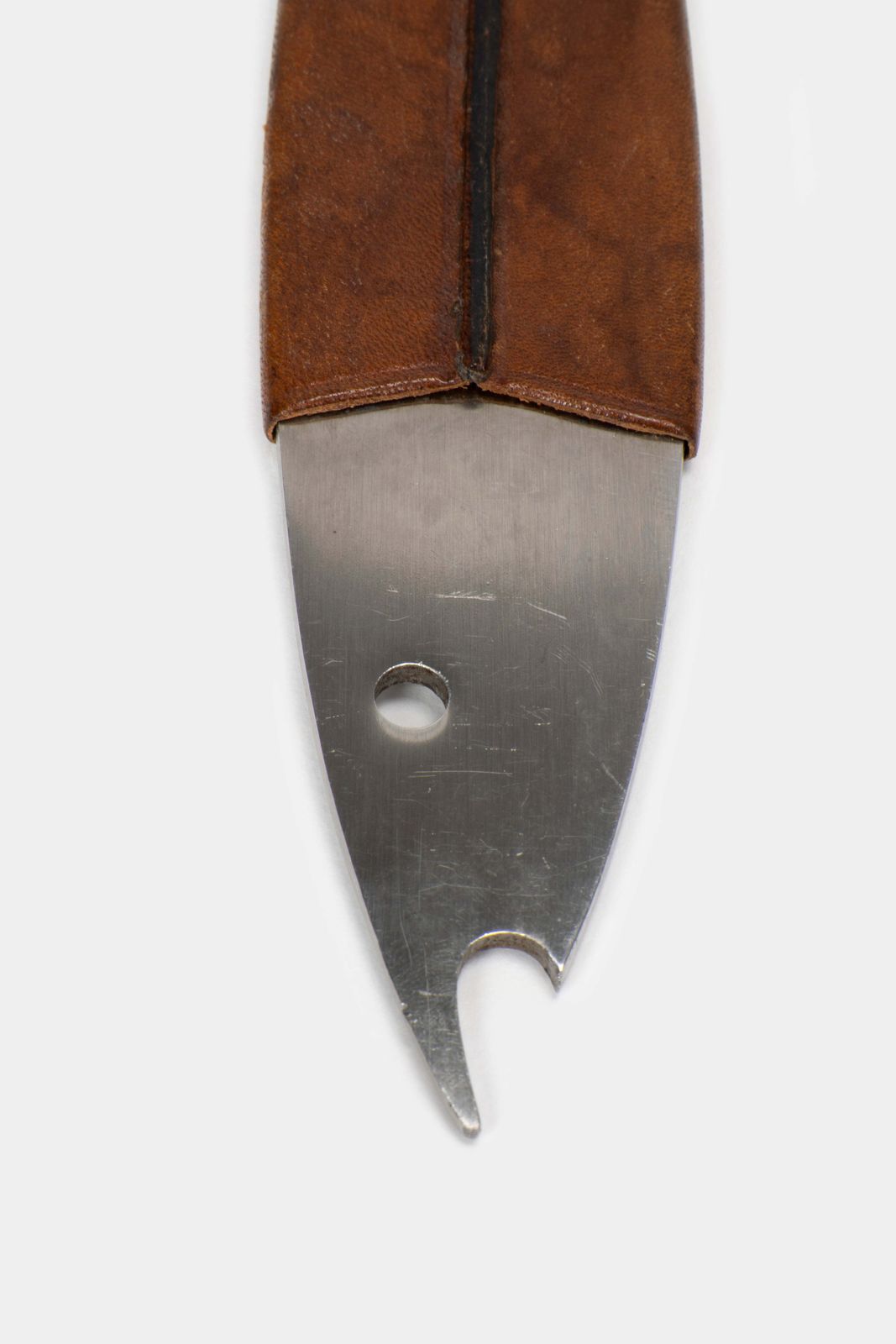 Carl Auböck, N°4687 Bottle Opener "Neptune" With Leather, 1955 photo vinterior