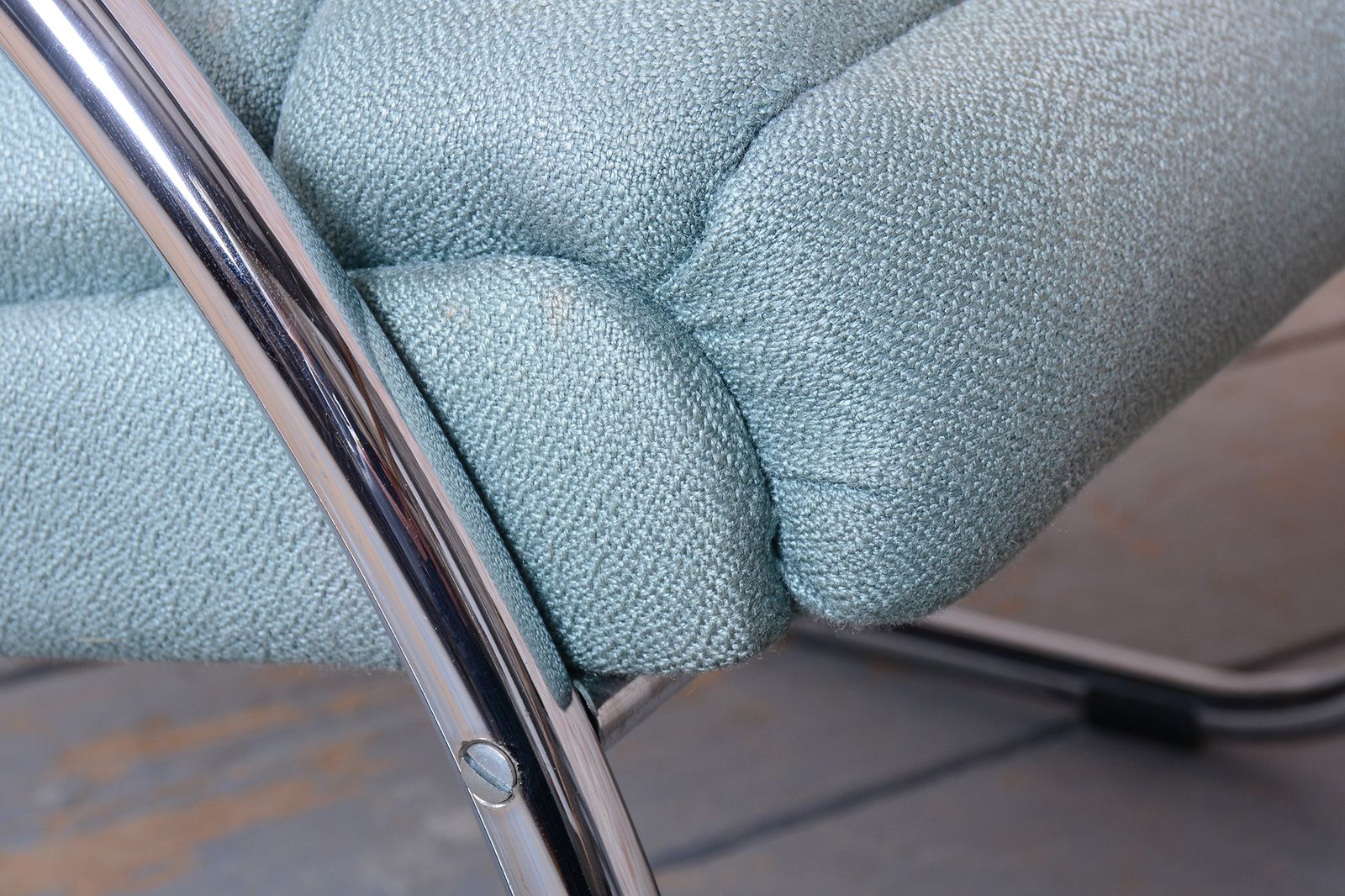 photo buy Pair Of Restored Bauhaus Armchairs, By R.Slezak, Model K32, Chrome, Czech, 1930s
