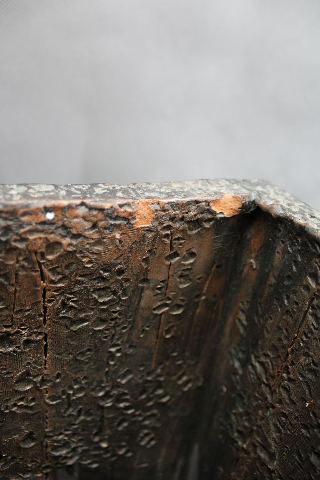 1970s European Brutalist Ceramic Vase – Tall Textured Mid Century Modern Form photo buy