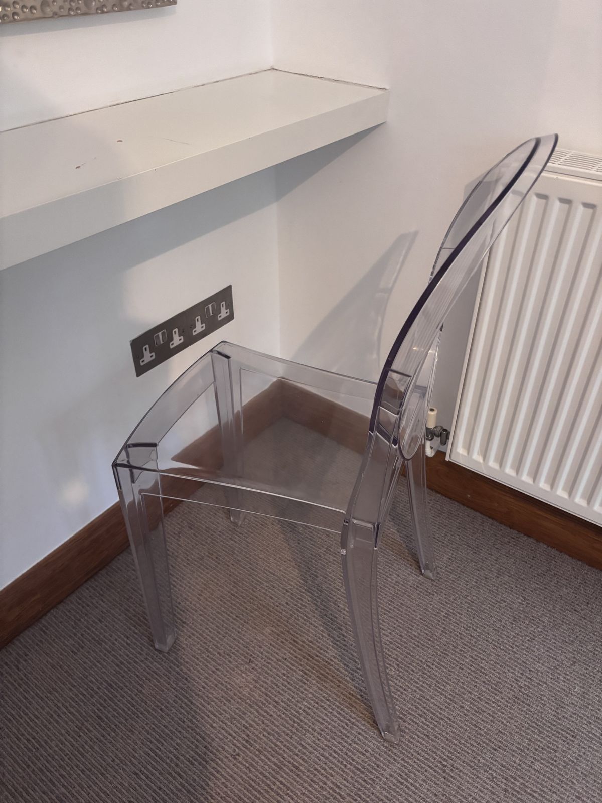 Kartell Victoria Ghost Dining Table/Dressing Tabke Chair Rrp£194+ photo furniture