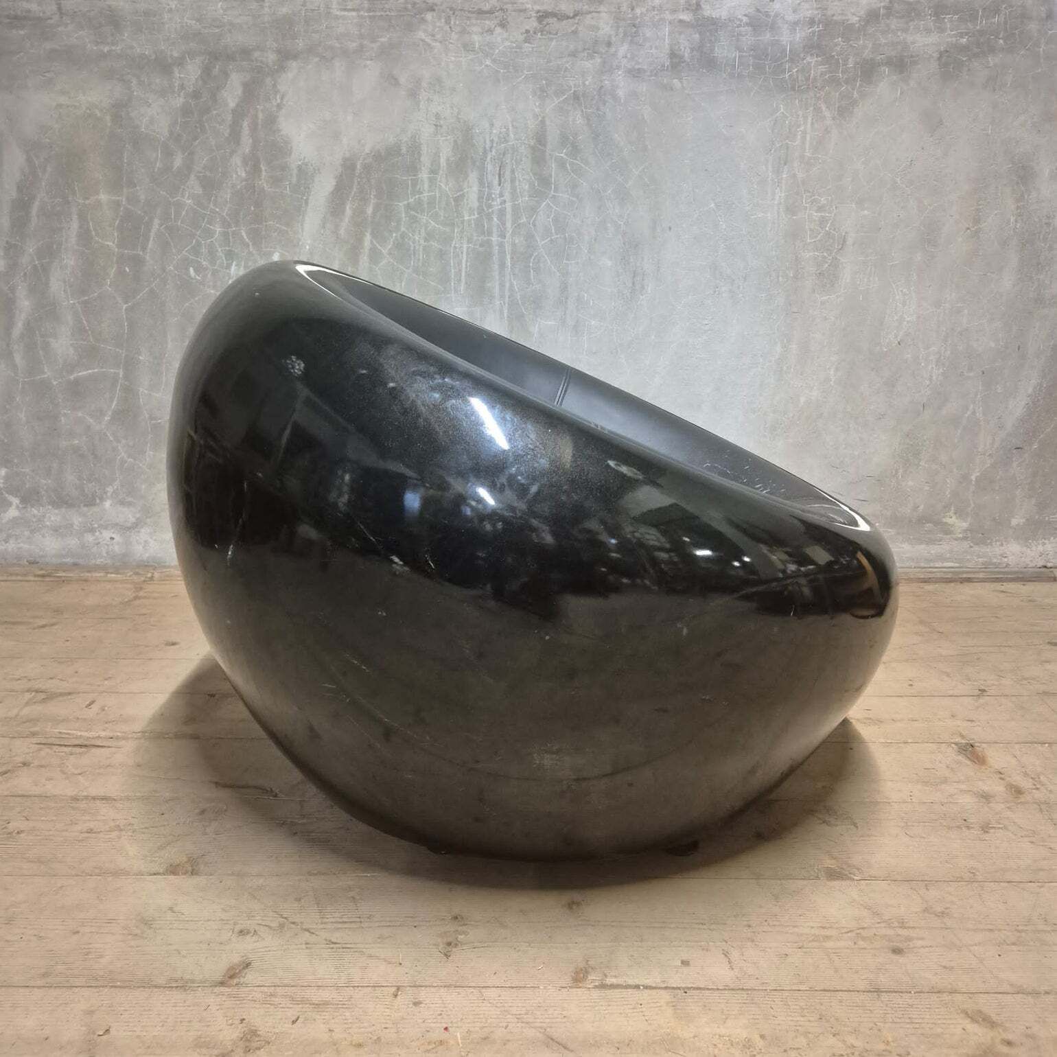 Vintage Fiberglass Lounge Chair, 1970s, Space Age Design photo for sale