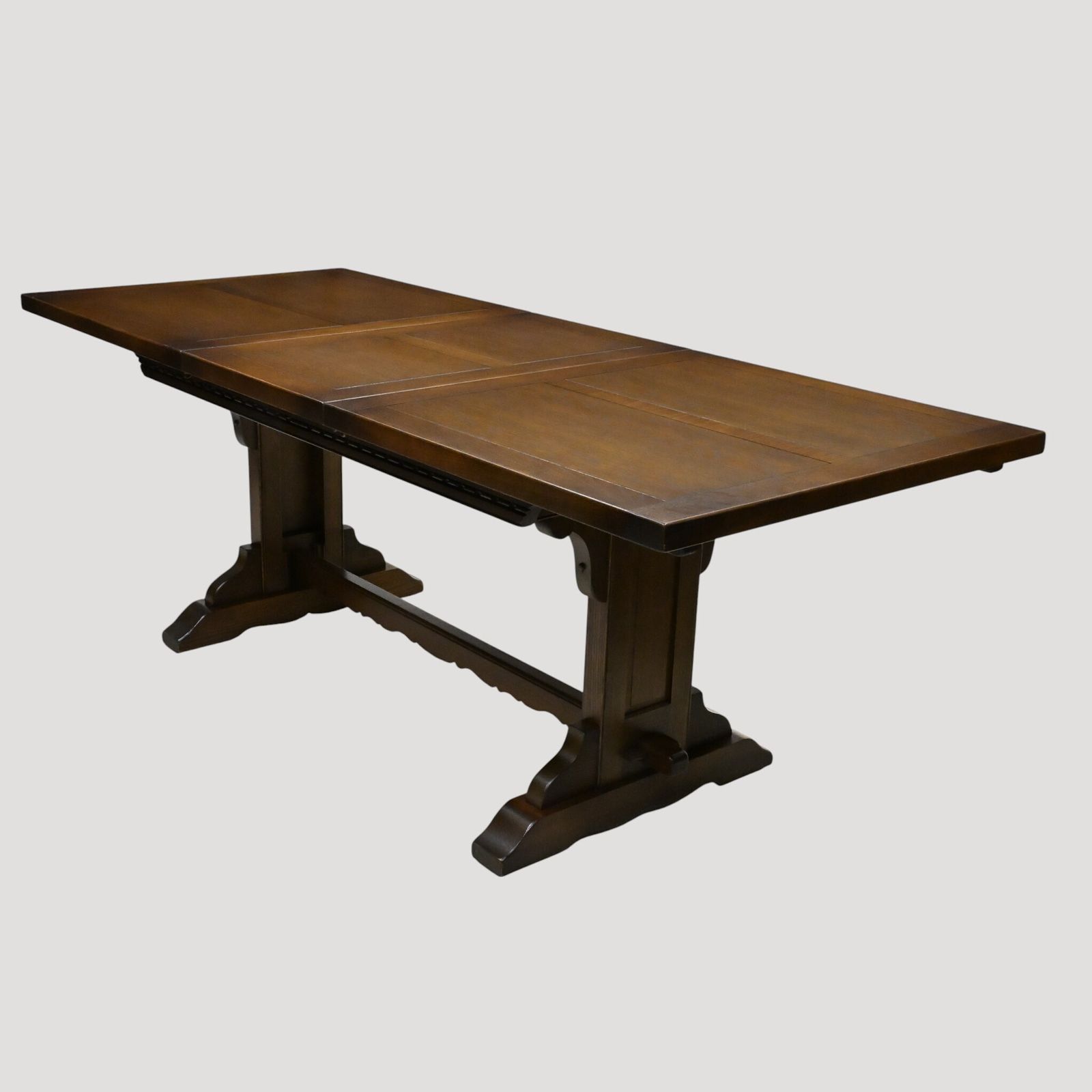 Old Charm Richmond Oak Extending Dining Table Light Oak Finish Free Uk Delivery photo furniture