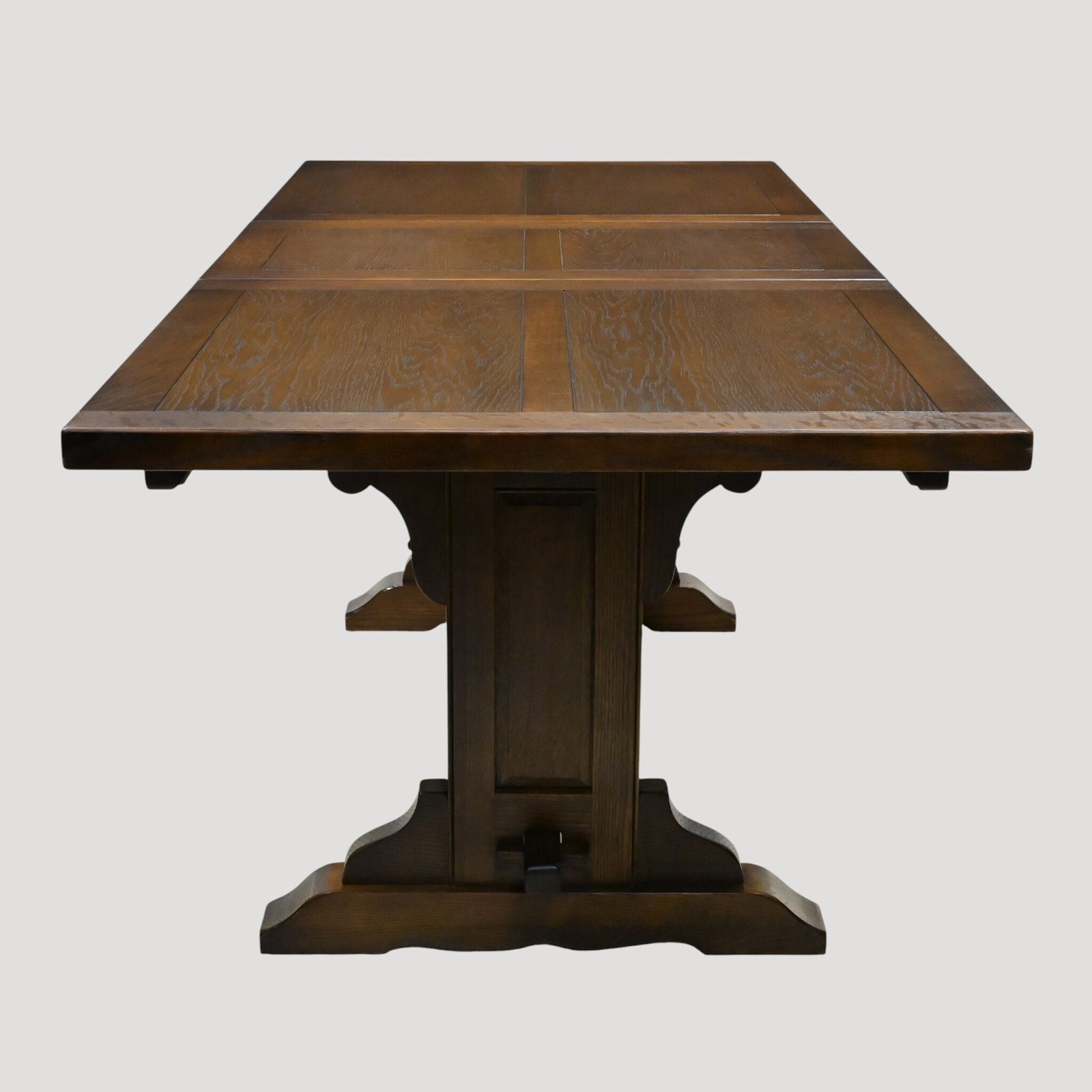 Old Charm Richmond Oak Extending Dining Table Light Oak Finish Free Uk Delivery photo for sale