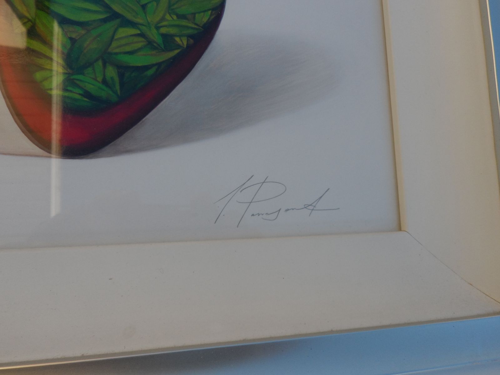 Martini Dry Framed High Heel Picture Liquid Art By Inna Panasenko photo 55.0