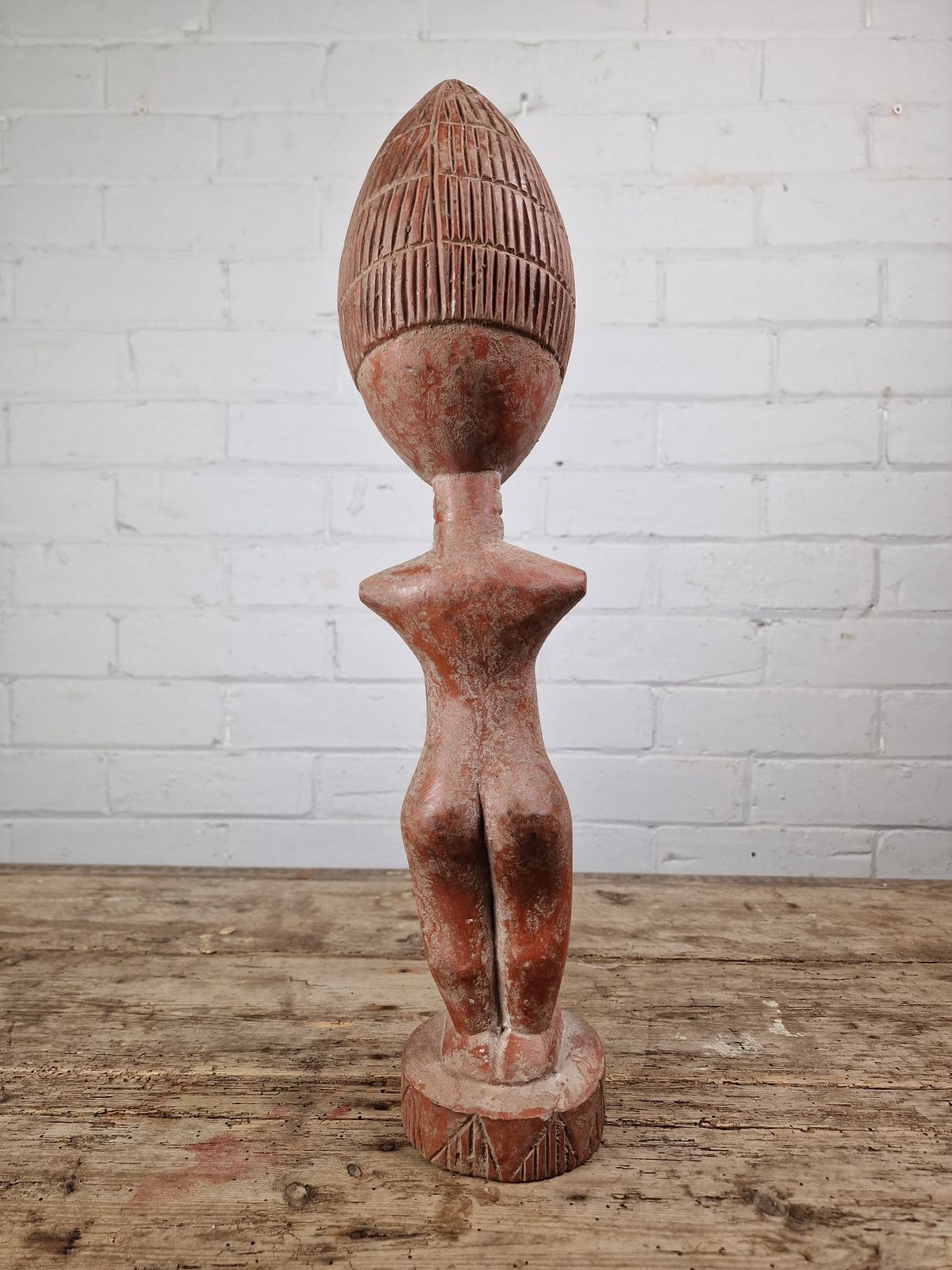 Fante Tribe Carved Fertility Figure, Ghana photo for sale
