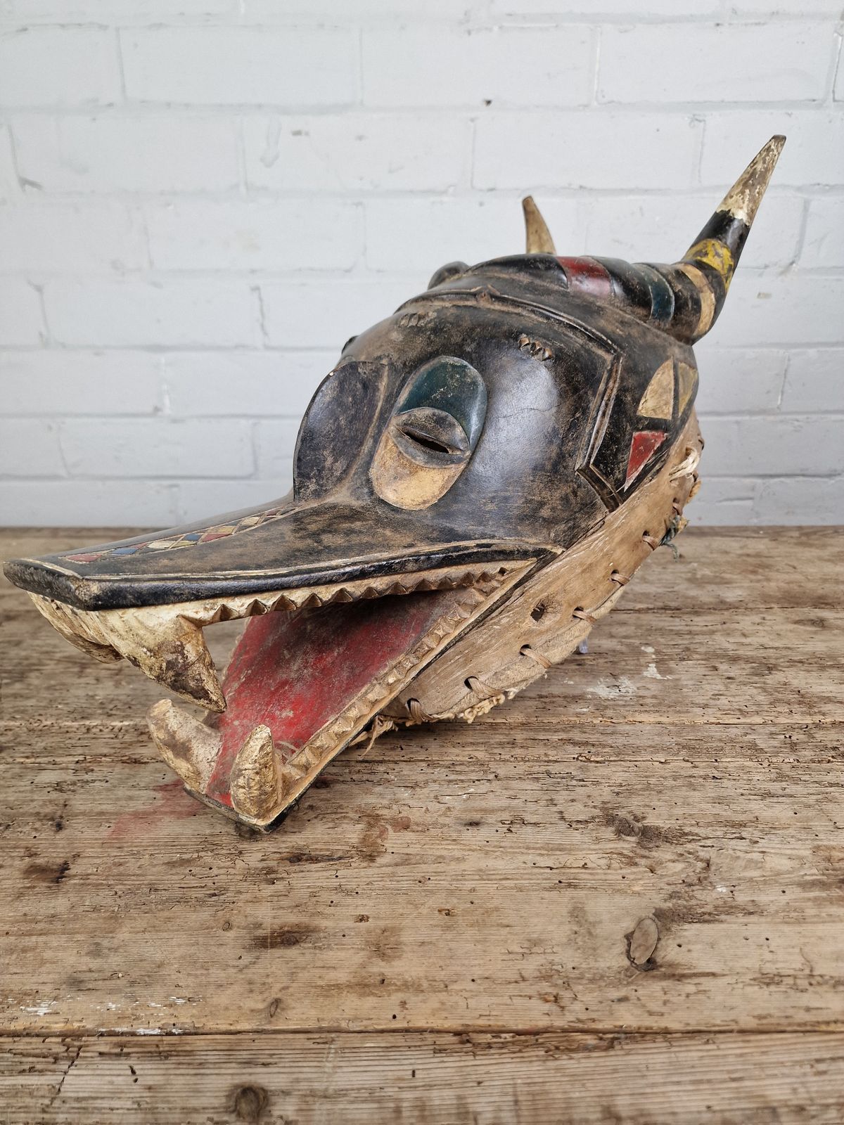 Gouro 'Zamble' Tribal Mask, Ivory Coast. photo 400.0