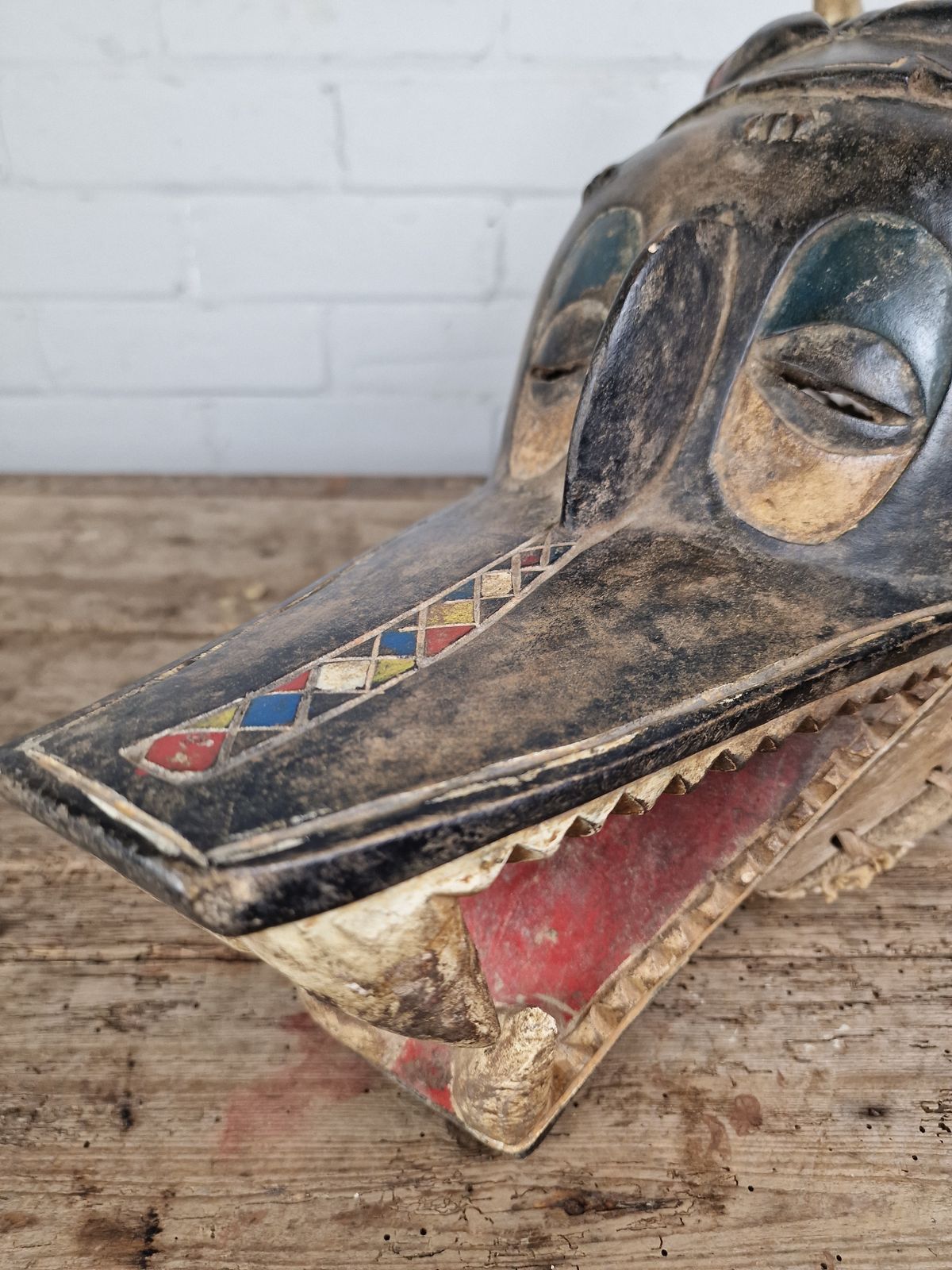 Gouro 'Zamble' Tribal Mask, Ivory Coast. photo vinterior