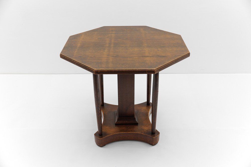 Art Deco Wooden Table, Germany, 1940s photo 656.0