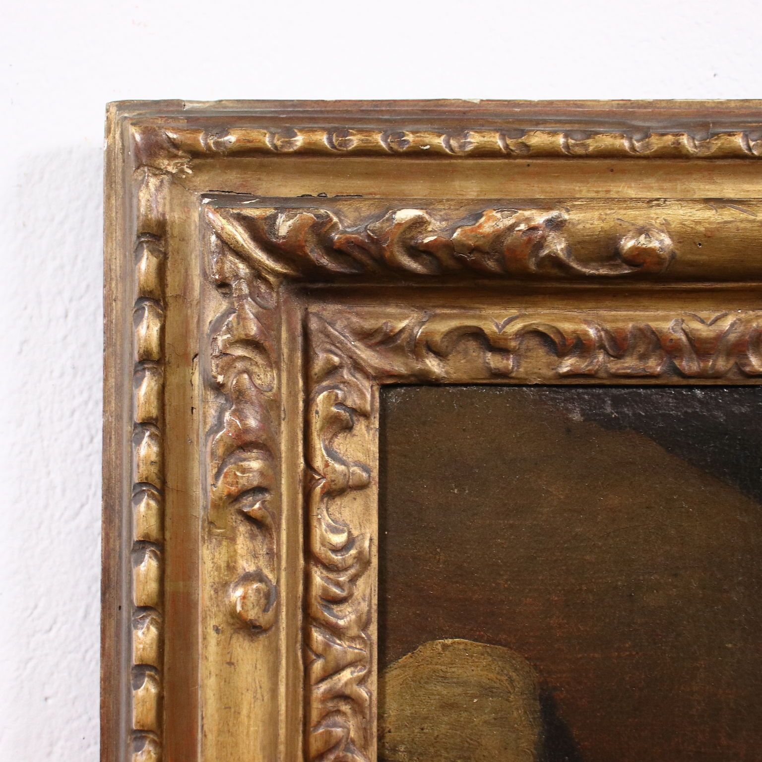 photo furniture The Monk's Lunch Oil On Canvas Genoese School Italy XVIII C