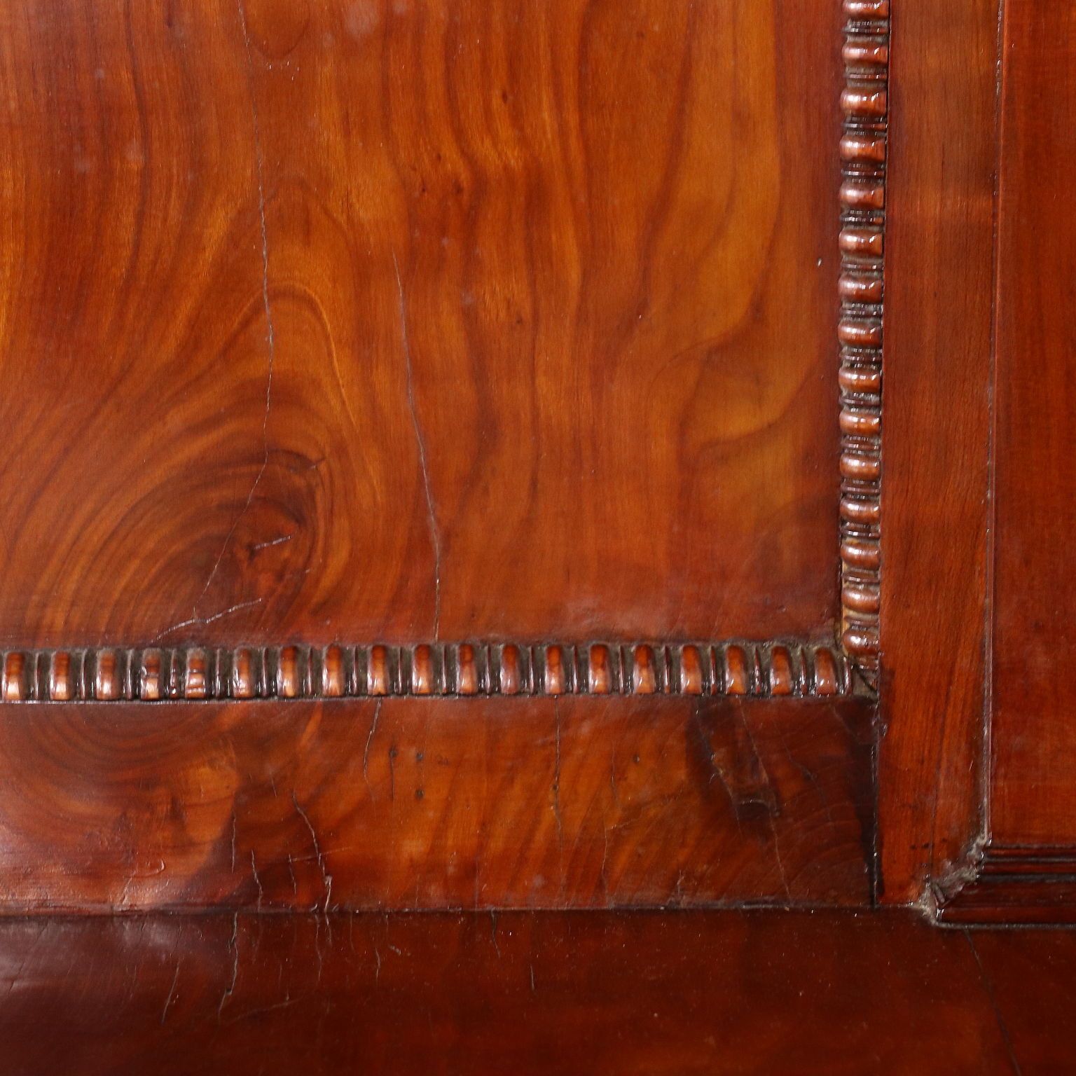 Restoration Console Cherrywood Italy XIX Century photo vintage