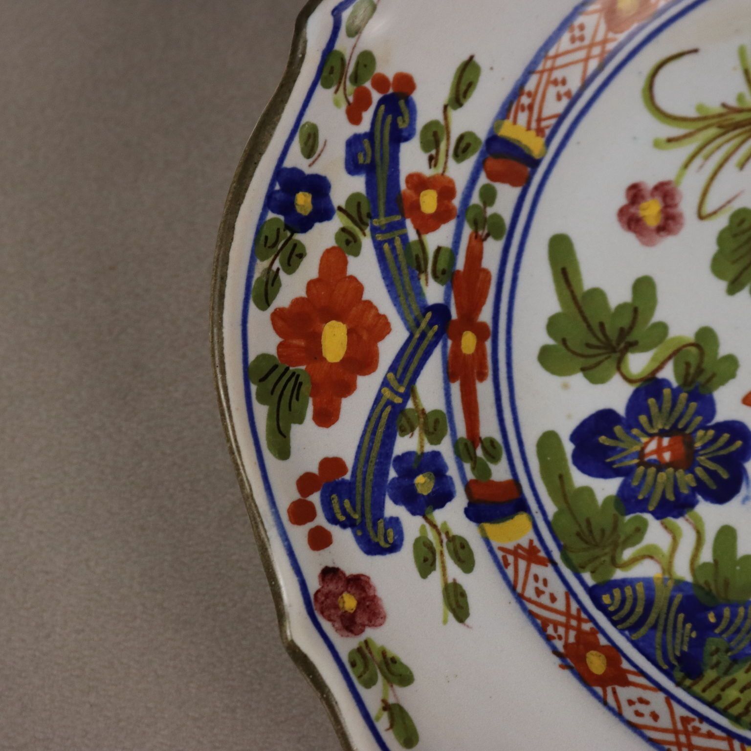 Antique Majolica Plates Maiolica Di Faenza Italy XX Century photo 320.0