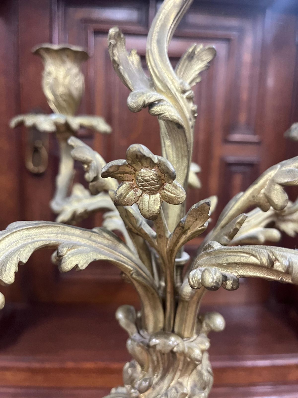 Pair Of Rococo French Candelabra photo buy