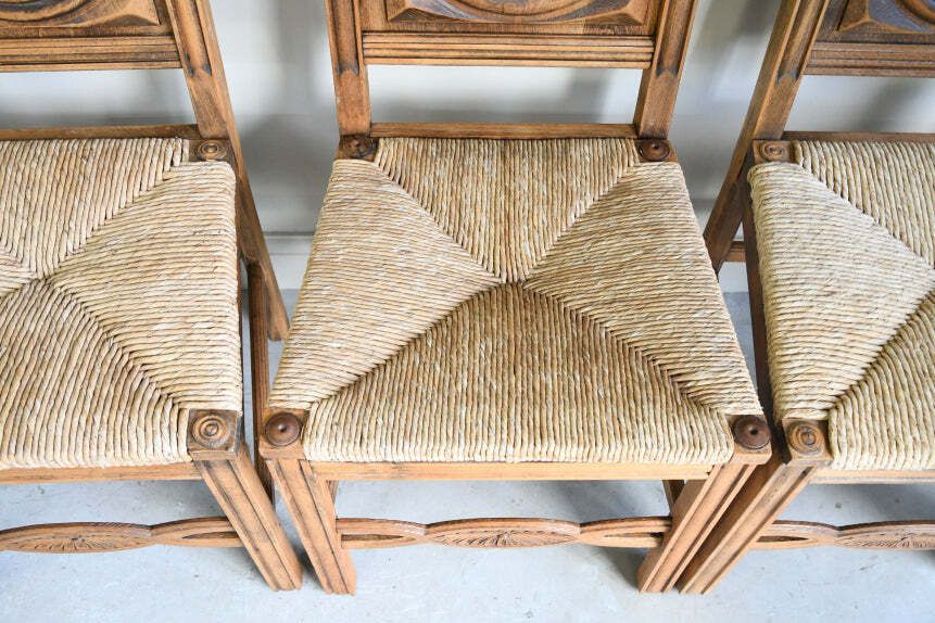 Set 6 French Dudouyt Style Dining Chairs photo buy