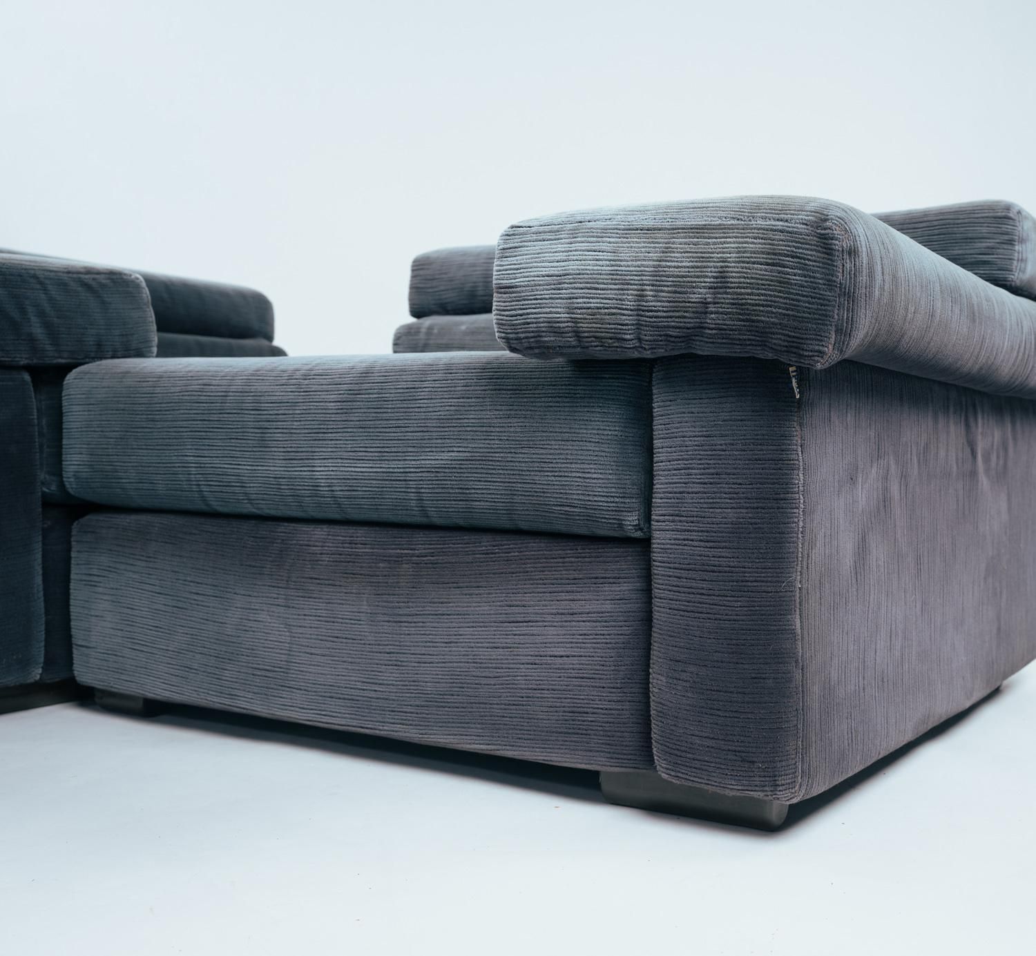 photo vinterior Afra & Tobia Scarpa Erasmo Sofa, B&B Italia, 1970s