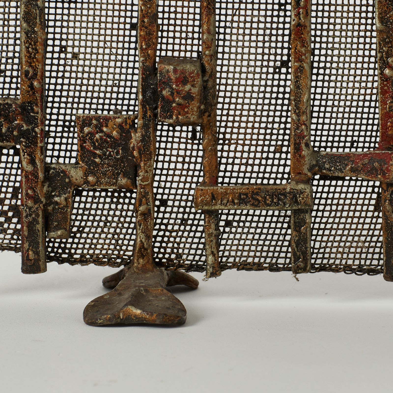 Salvino Marsura Stalattiti II Fire Screen Treviso, Italy, 1980s photo vinterior