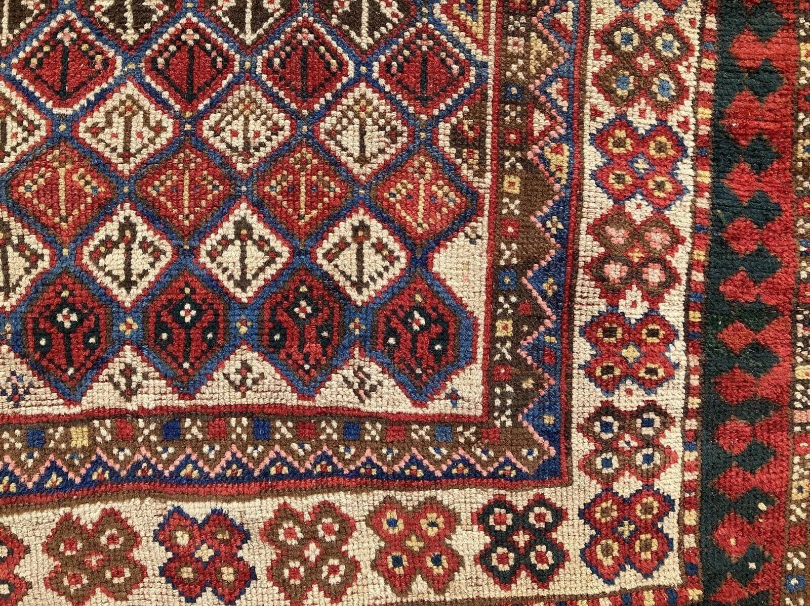Antique Caucasian Gendje Prayer Rug 1.90m X 0.98m photo vinterior