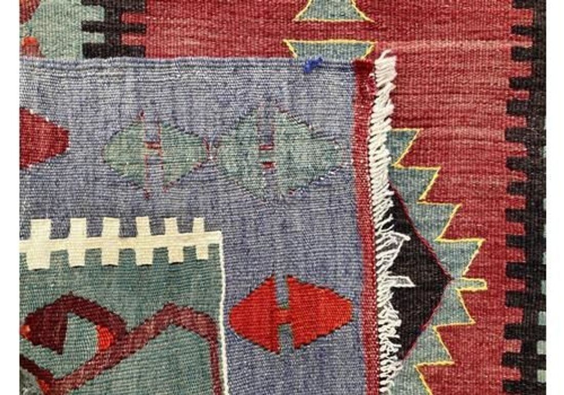 Vintage Anatolian Kilim 1.19m X 1.01m photo buy