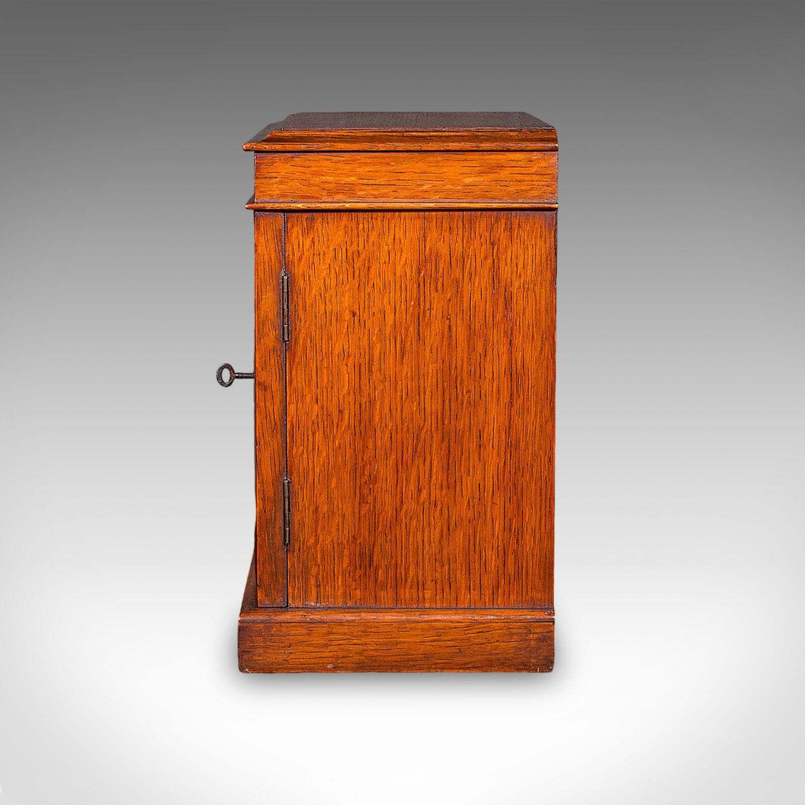 Small Antique Specimen Case, English, Oak, Collector’s Cabinet, Victorian, 1880 photo buy