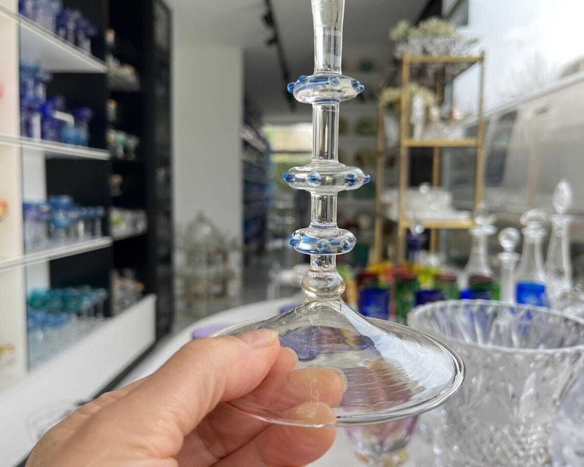 Venetian Champagne Flute Glass | 1pc | Dutch By Jos Bohm photo for sale