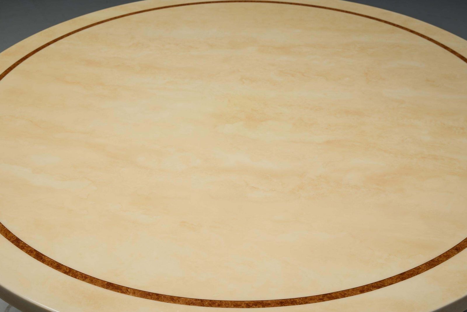 5413.0 Faux Marble Lacquered Table By Jean Claude Mahey, France, 1970s photo