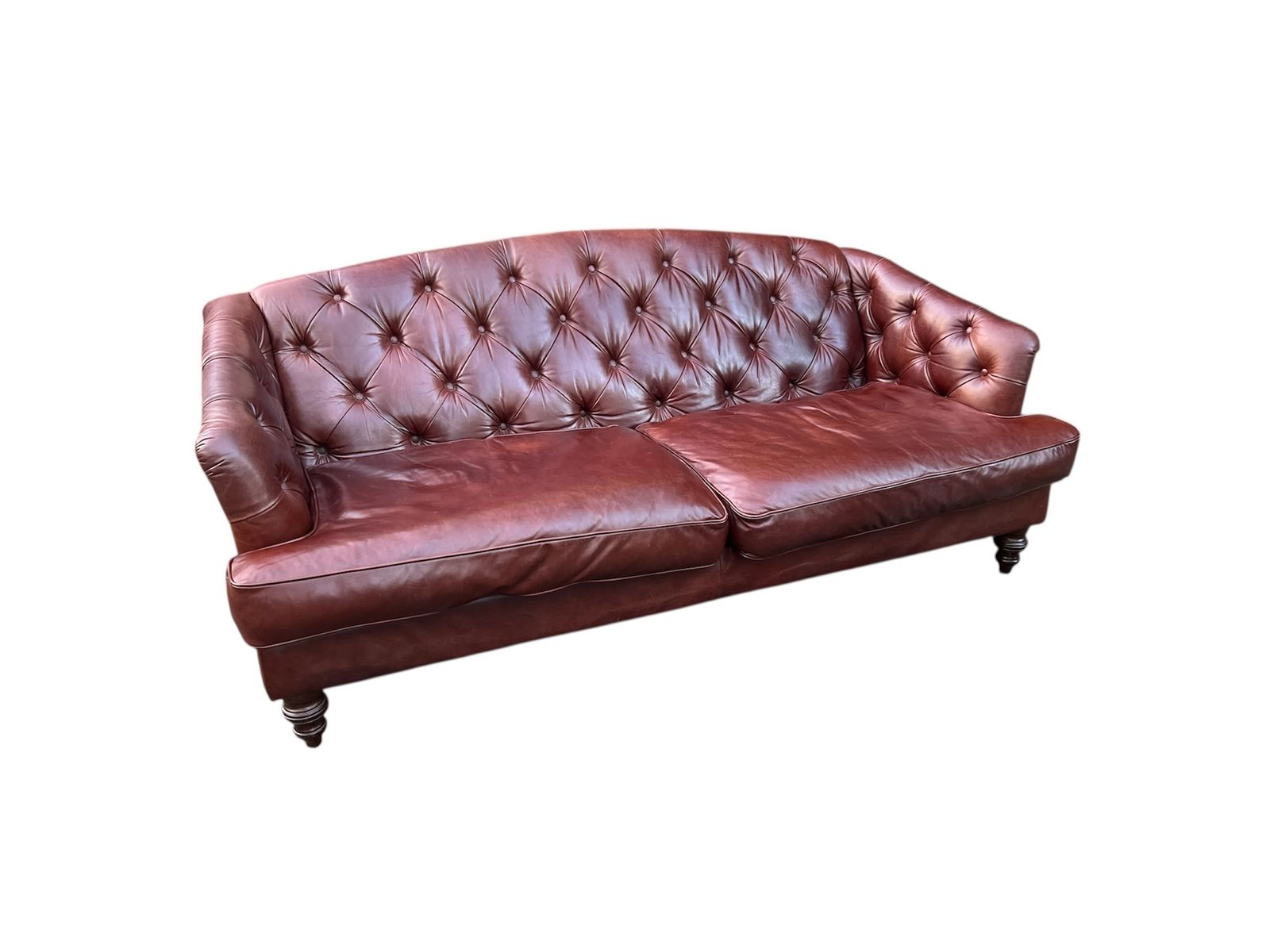 Stunnig Used Tetrad Dalamore 3 Seater Chesterfield(harris Tweed) Sofa photo furniture