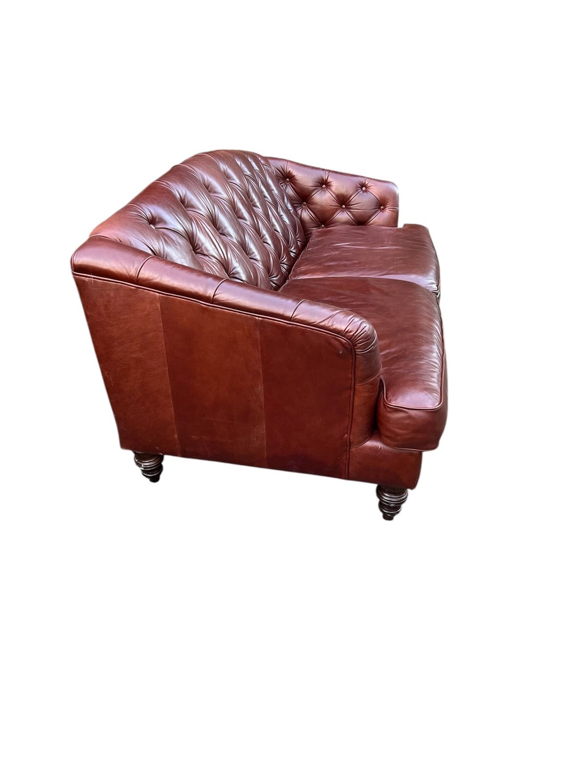 Stunnig Used Tetrad Dalamore 3 Seater Chesterfield(harris Tweed) Sofa photo vinterior