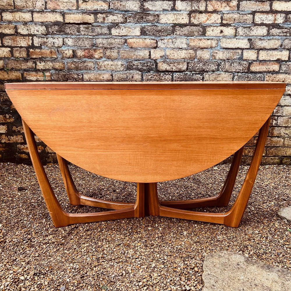 Beithcraft Teak Drop Leaf Dining Set (1960s) – Scottish Mid Century Furniture photo Furniture
